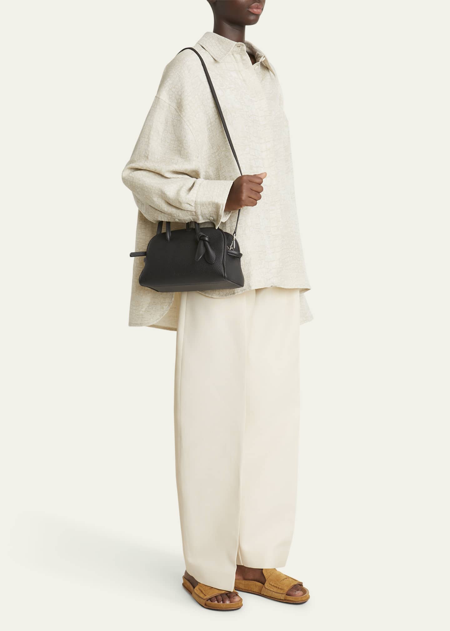 Jacquemus Le Petit Turismo Leather Top-Handle Bag Image 5 of 6