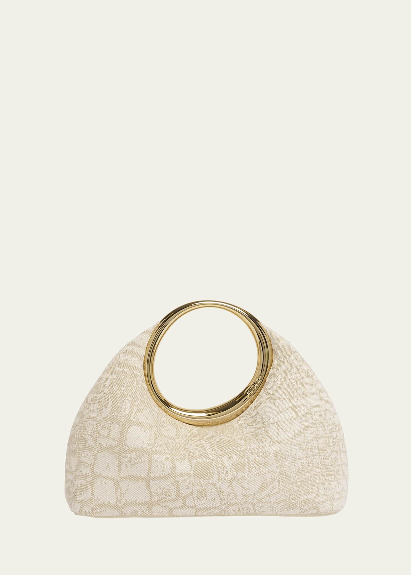 Jacquemus Le Petit Calino Croc-Printed Top-Handle Bag Image 1 of 6