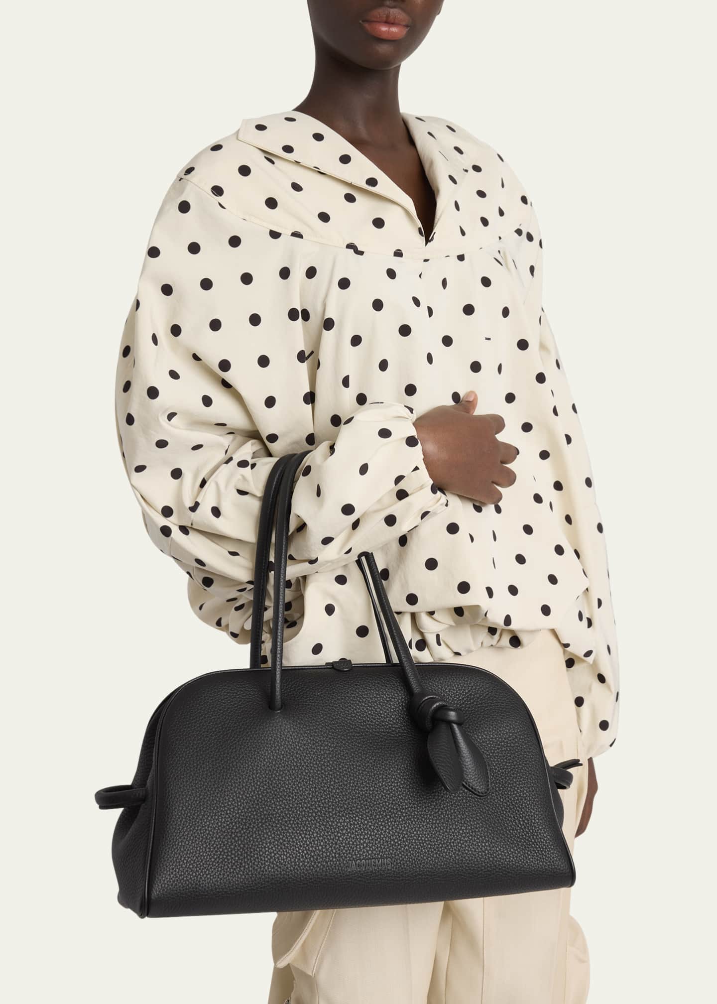 Jacquemus Le Turismo Leather Shoulder Bag Image 2 of 6