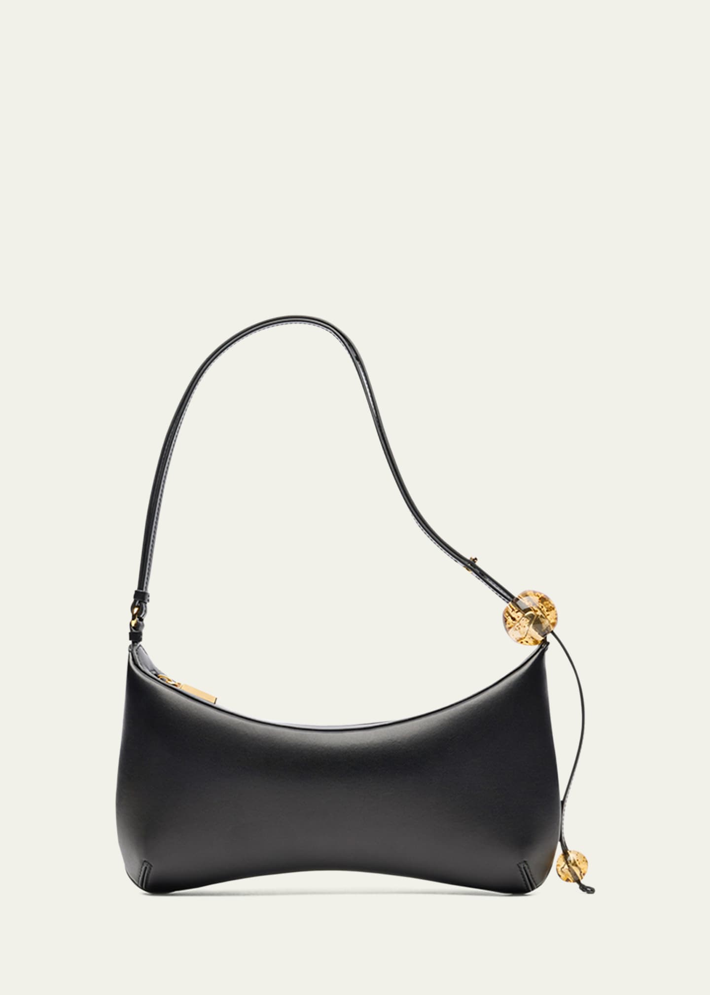 Jacquemus Le Grand Bisou Perle Leather Shoulder Bag Image 3 of 6