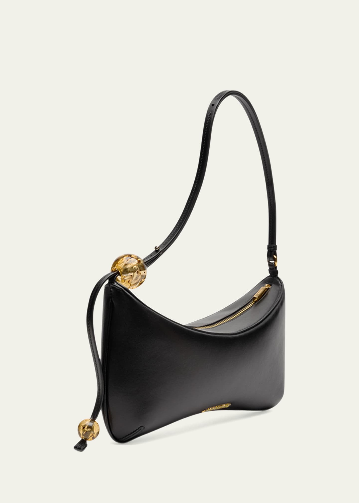 Jacquemus Le Grand Bisou Perle Leather Shoulder Bag Image 6 of 6