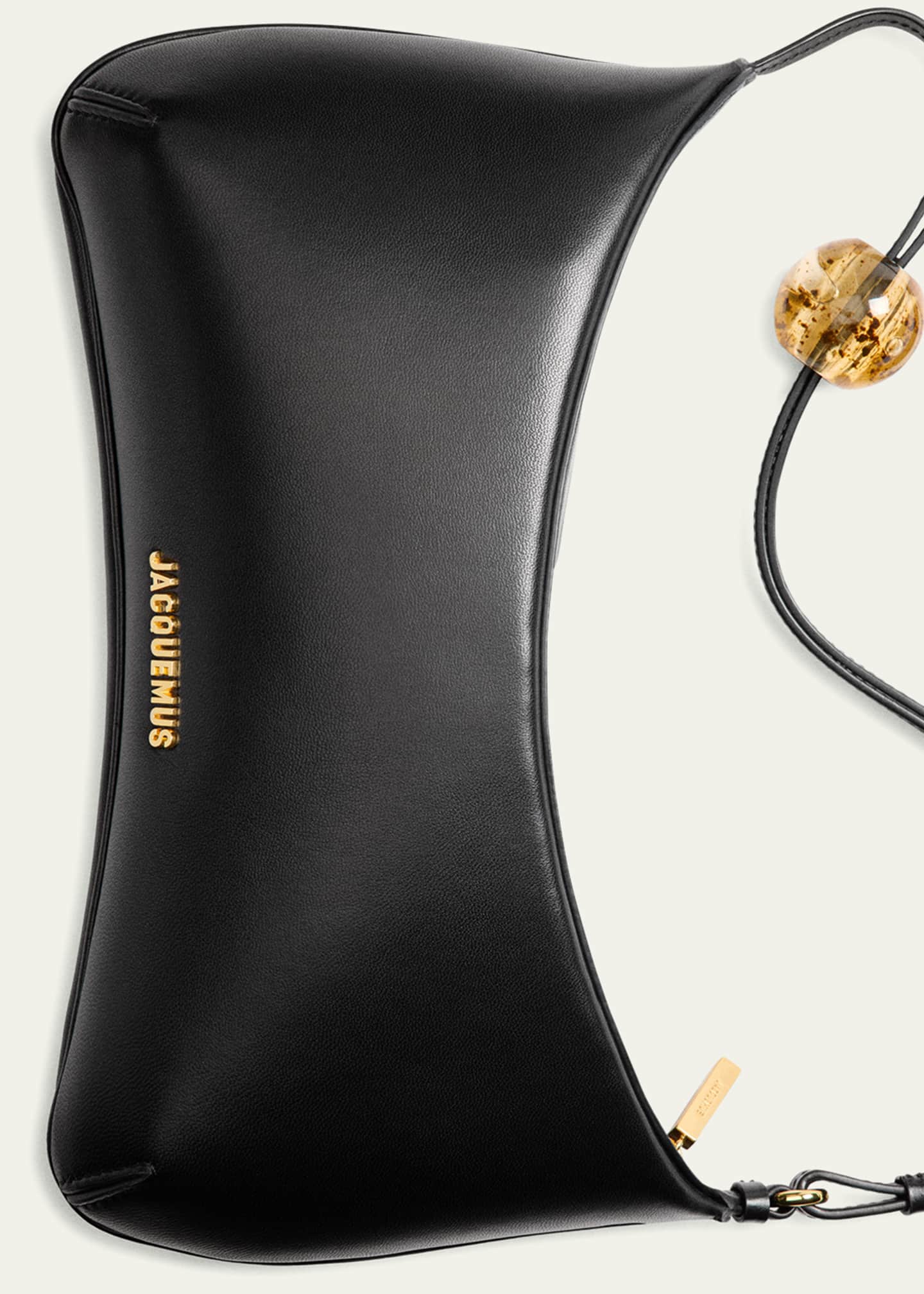 Jacquemus Le Grand Bisou Perle Leather Shoulder Bag Image 5 of 6