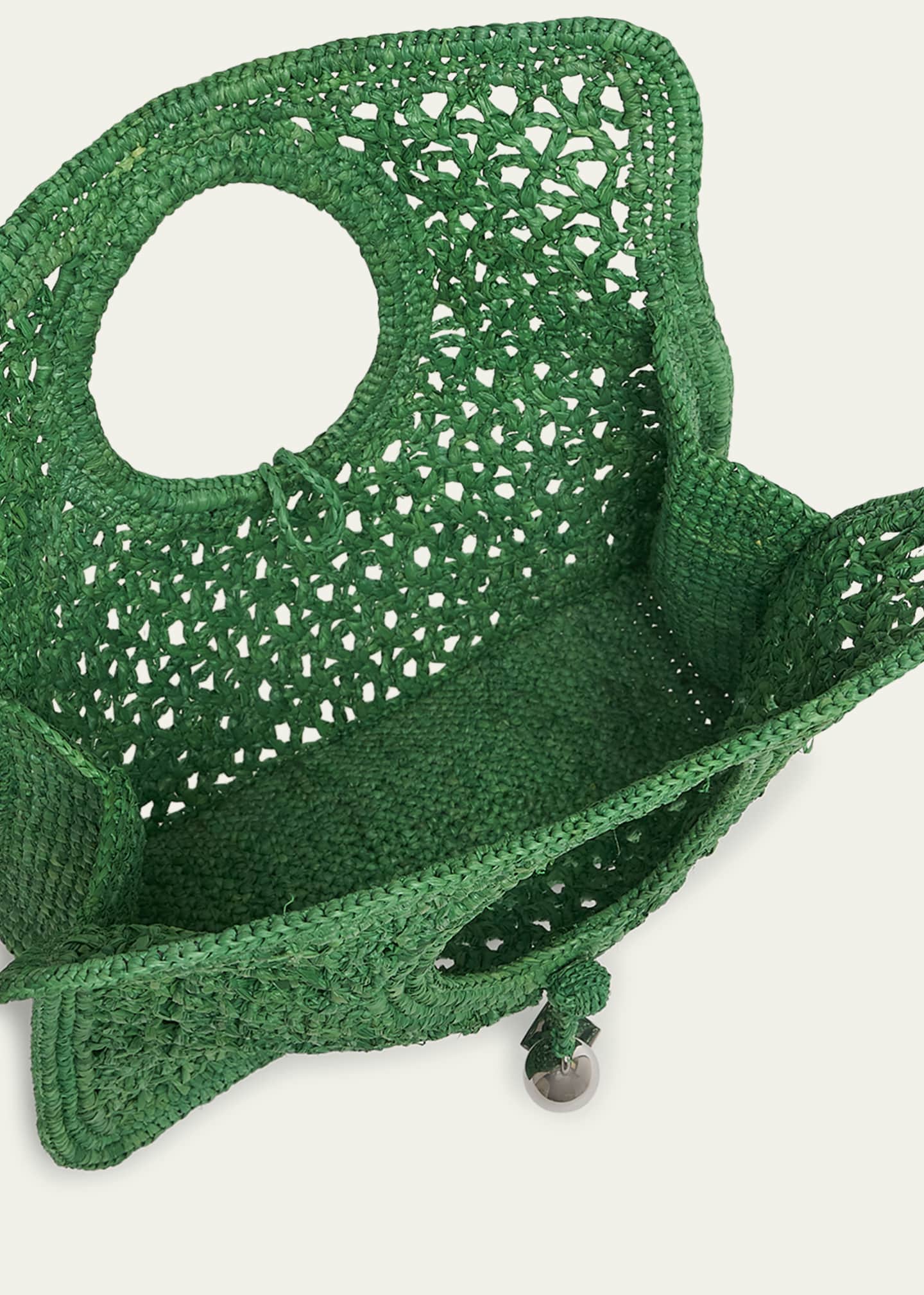 Jacquemus Le Petit Raffia Top-Handle Bag Image 4 of 6