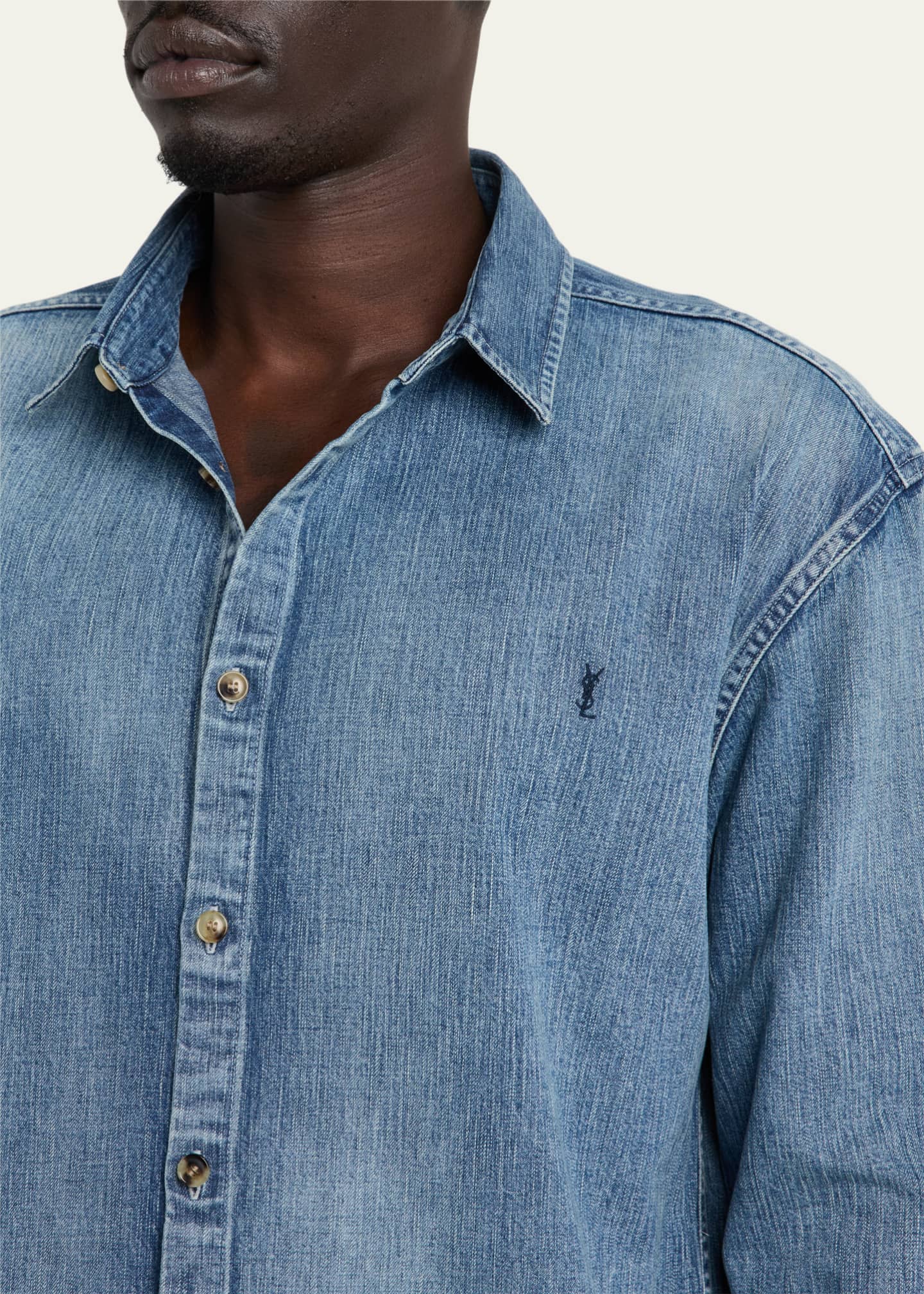 SAINT LAURENT デニムシャツ 【公式通販】