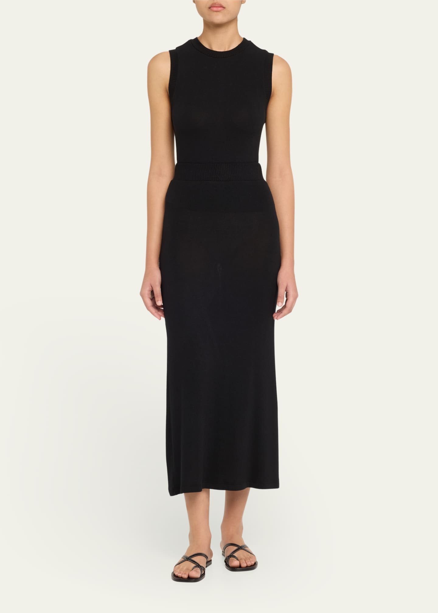 ANEMOS Knit Maxi Skirt Image 2 of 5