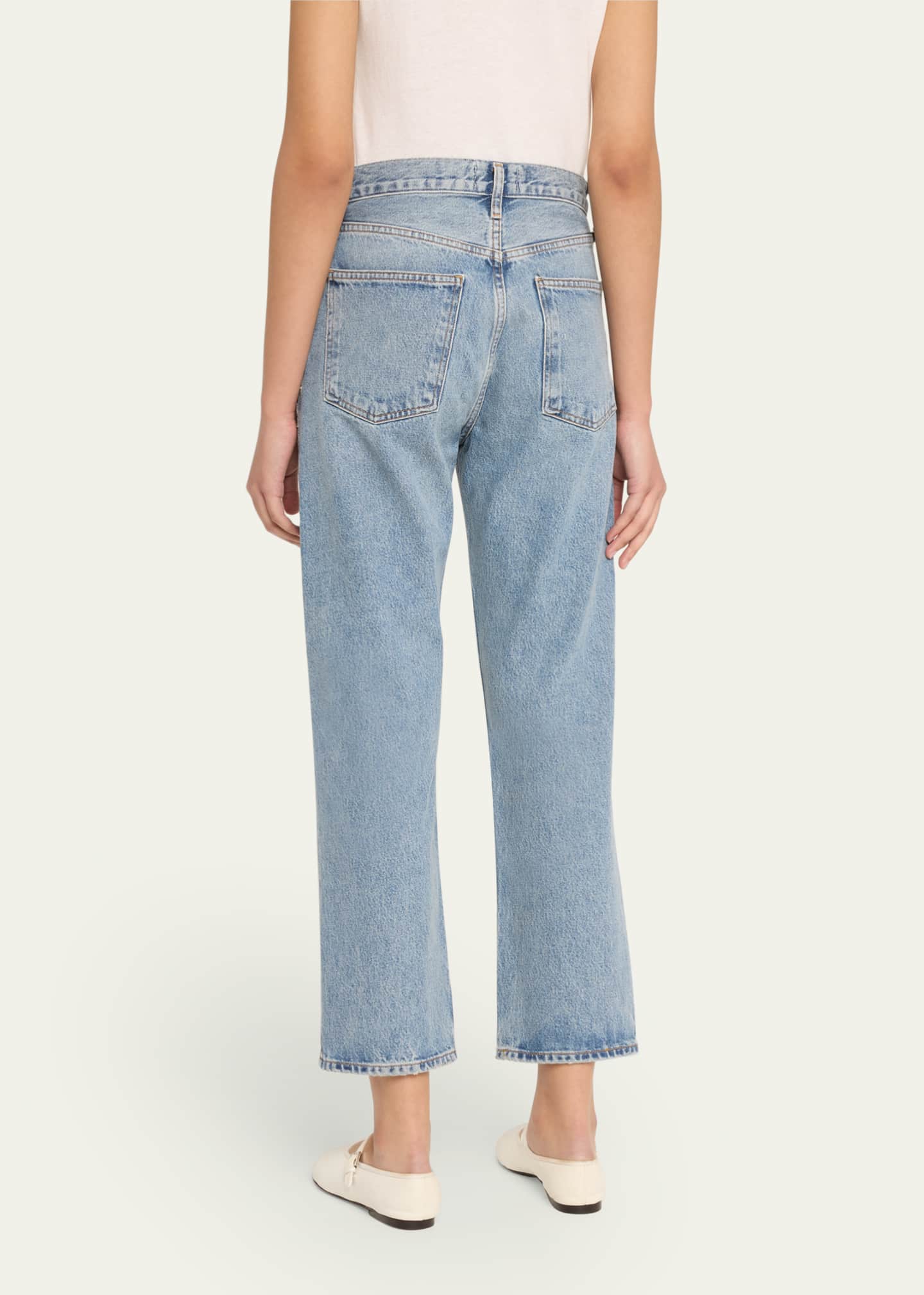AGOLDE 90s Pinch Waist Cropped Jeans Image 3 of 5