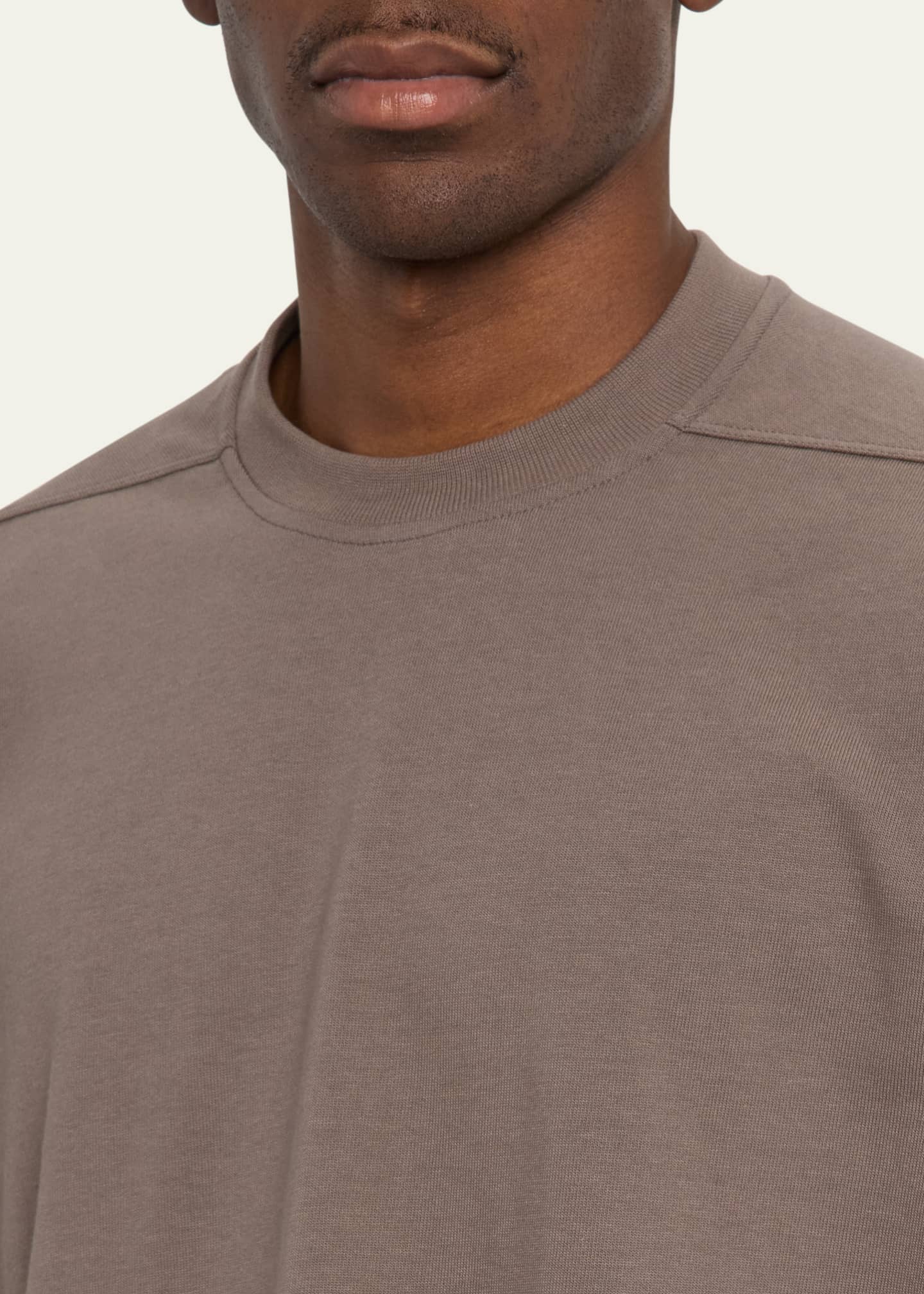 Rick Owens Men's Heavy Jersey Oversized T-Shirt Image 5 of 5