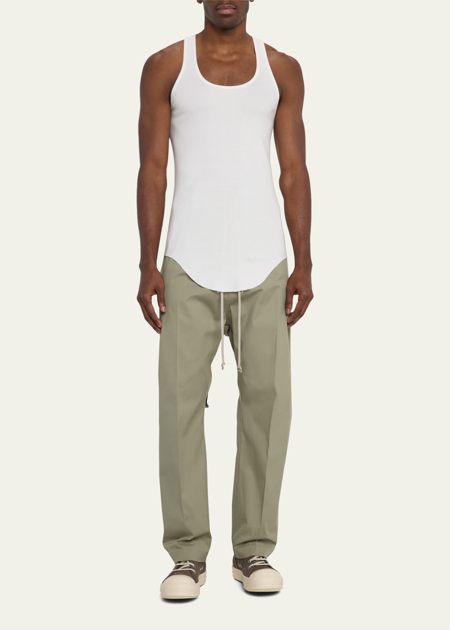 Rick Owens Men's Heavy Cotton Bela Pants Image 2 of 5