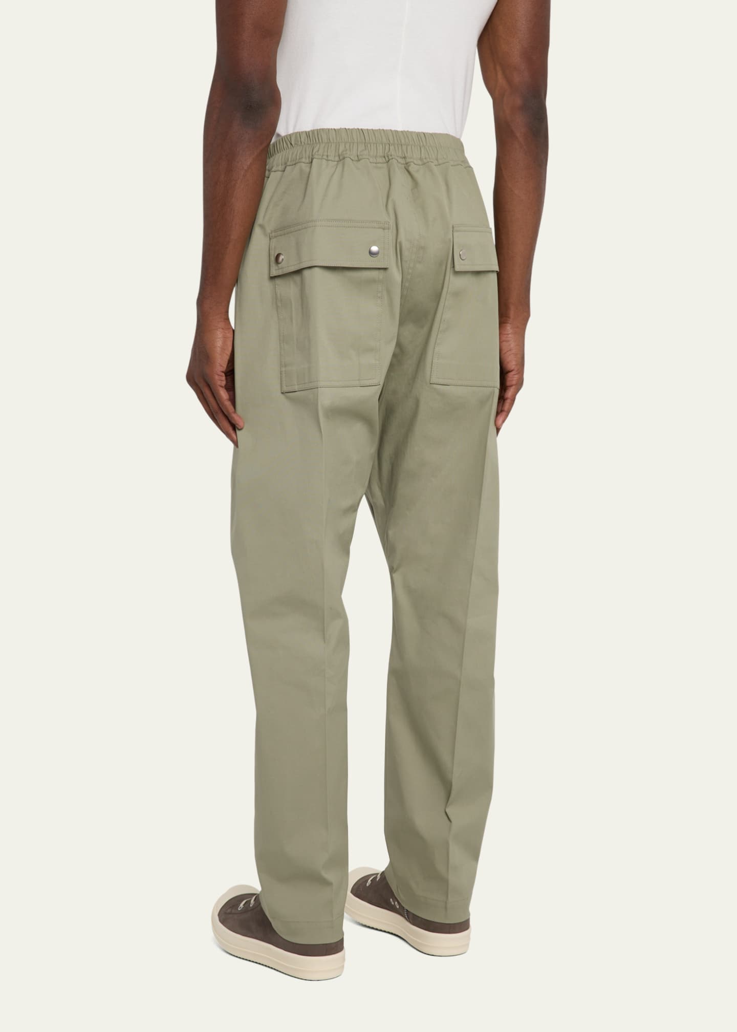 Rick Owens Men's Heavy Cotton Bela Pants Image 3 of 5