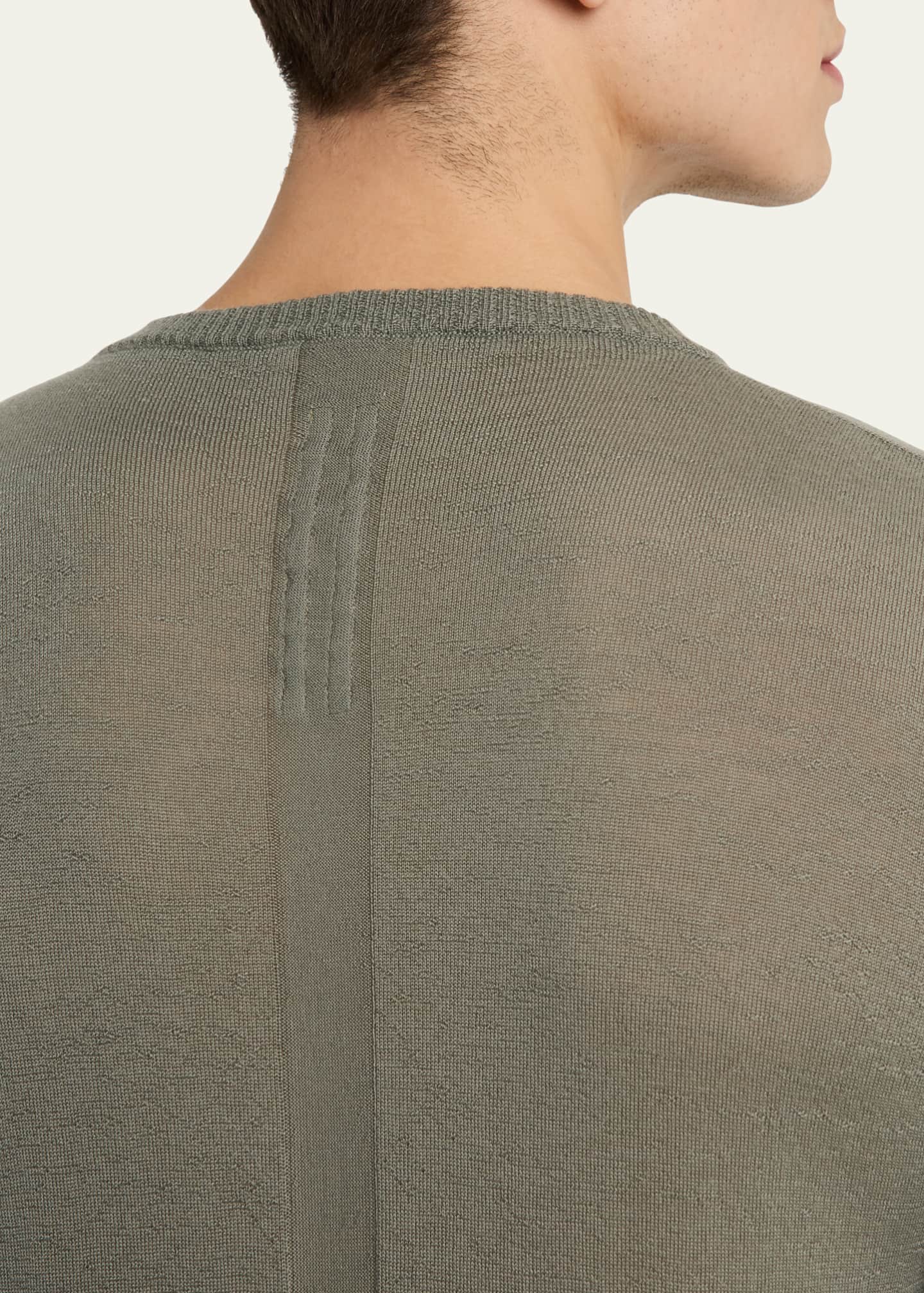 Rick Owens Men's Cashmere Crew Sweater Image 5 of 5