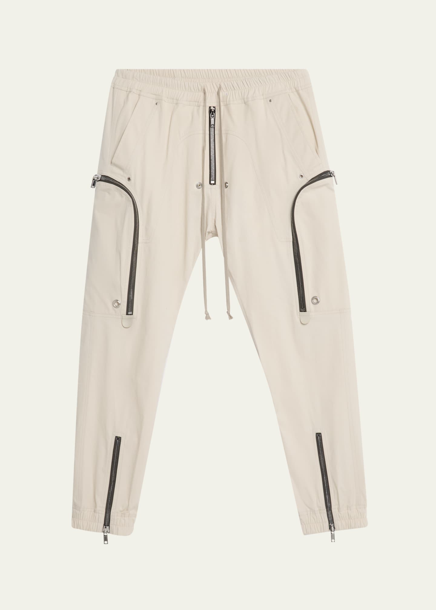 Rick Owens Men's Heavy Cotton Bauhaus Cargo Pants Image 1 of 5
