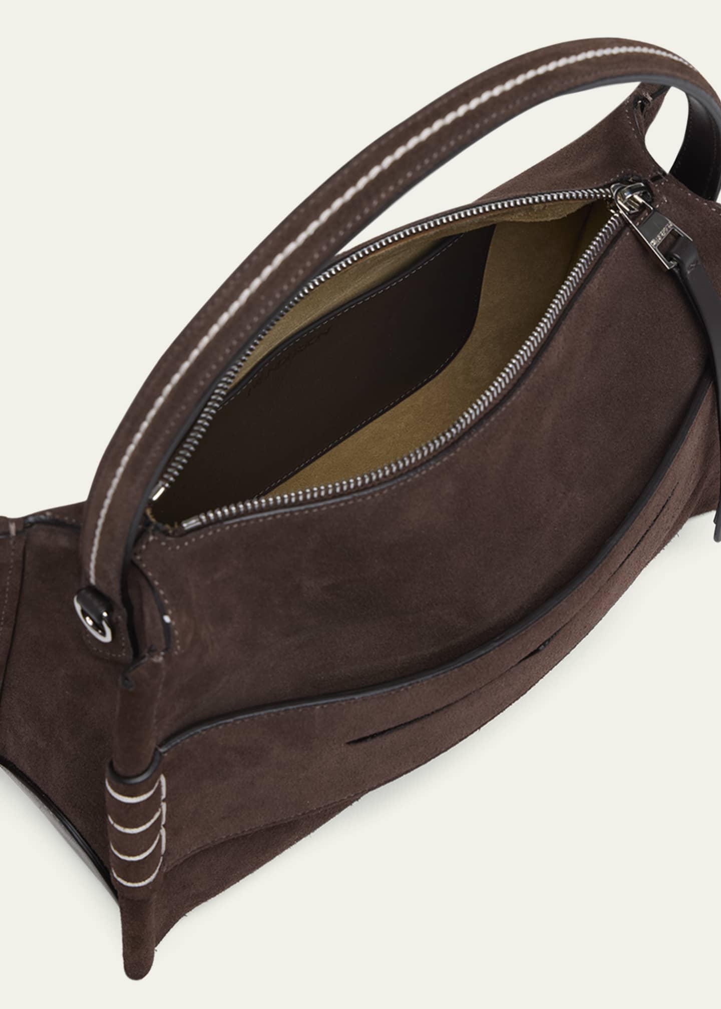 JW Anderson Loafer Suede Crossbody Bag Image 4 of 5