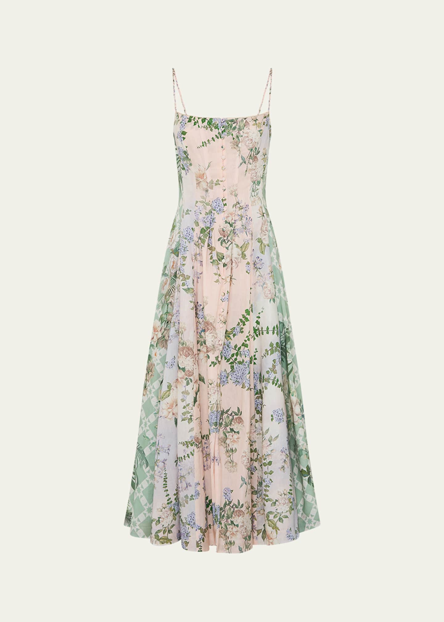 Camilla Palacio Playground Corset Maxi Dress