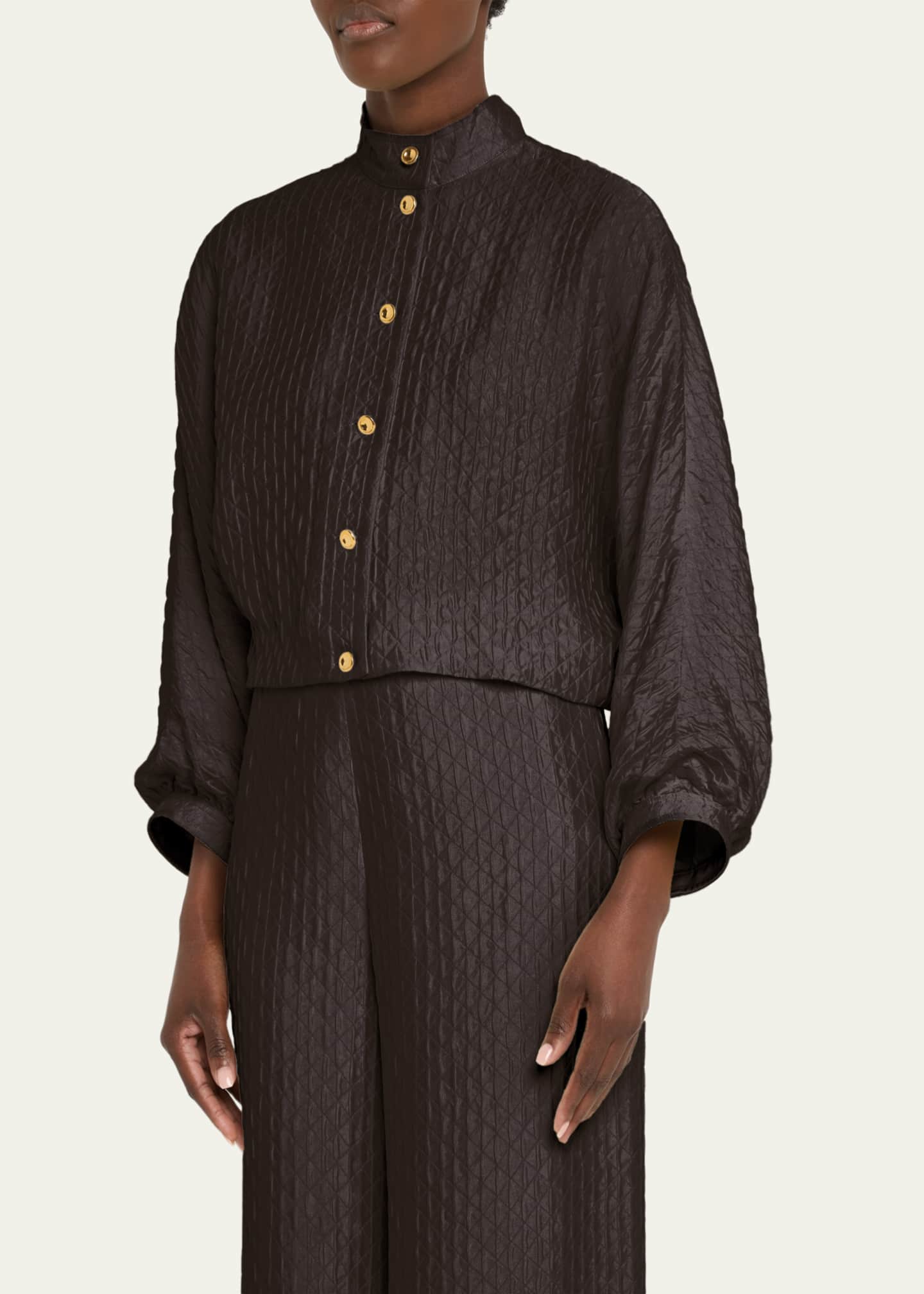 Loro Piana Benedetta Fluid Diamond Cloquet Jacket Image 4 of 5