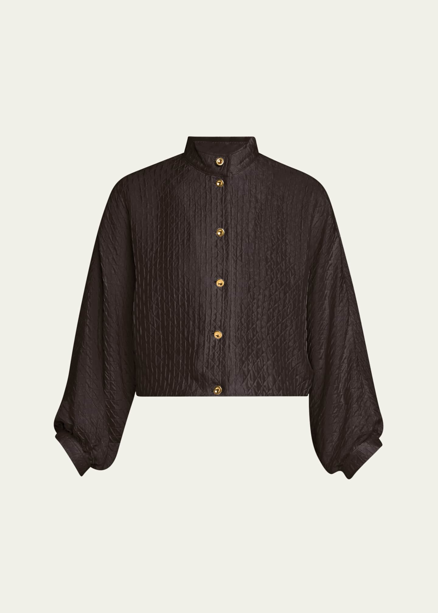 Loro Piana Benedetta Fluid Diamond Cloquet Jacket Image 1 of 5