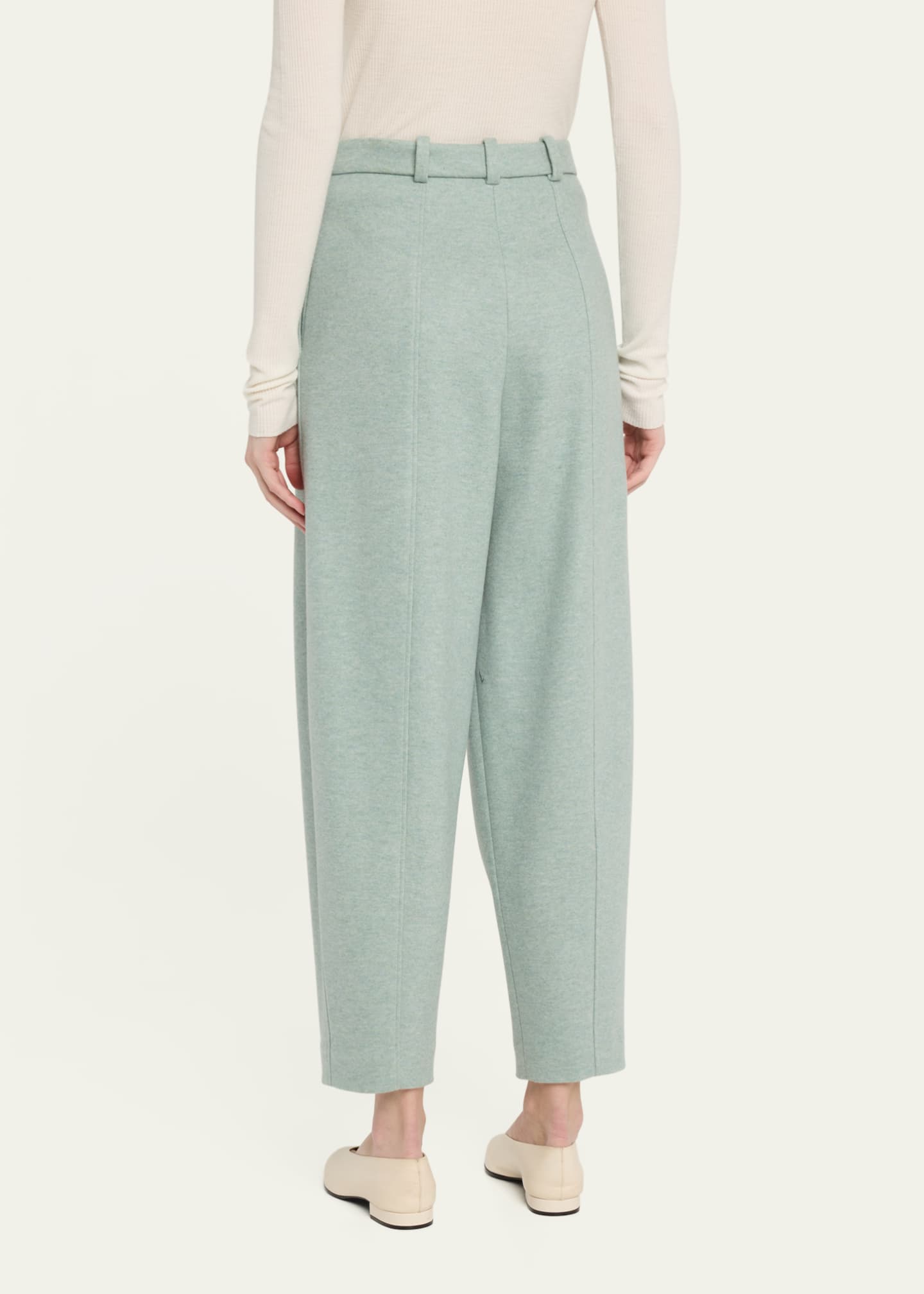 Loro Piana Dan Tapered Cashmere Trousers Image 3 of 5