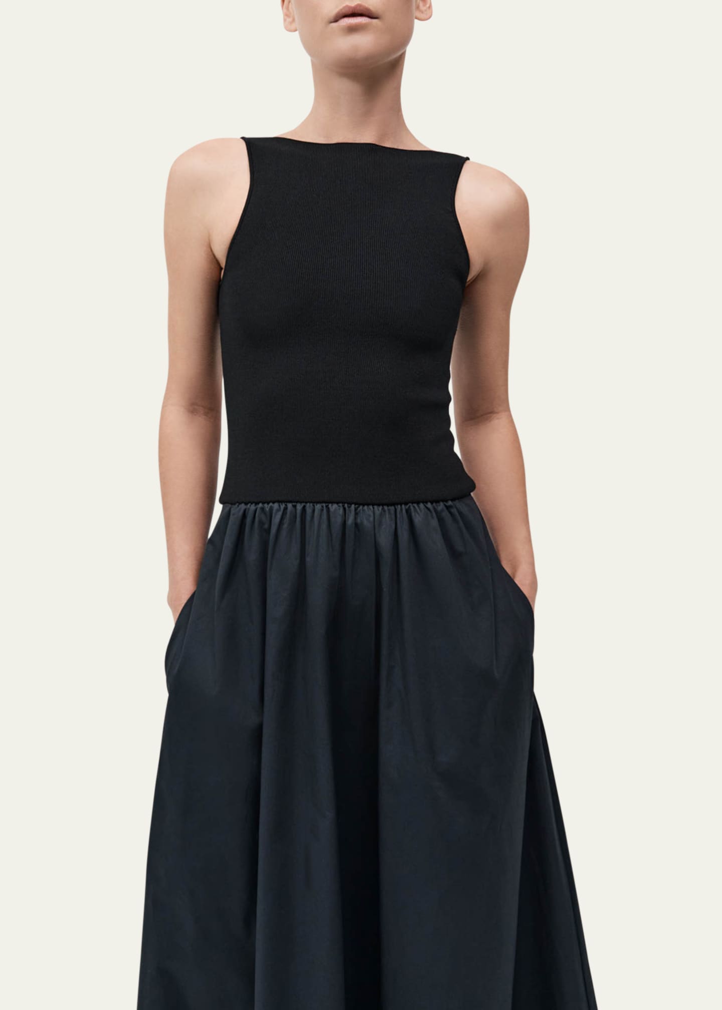 St. Agni Bateau Cut-Out Dress Image 5 of 5