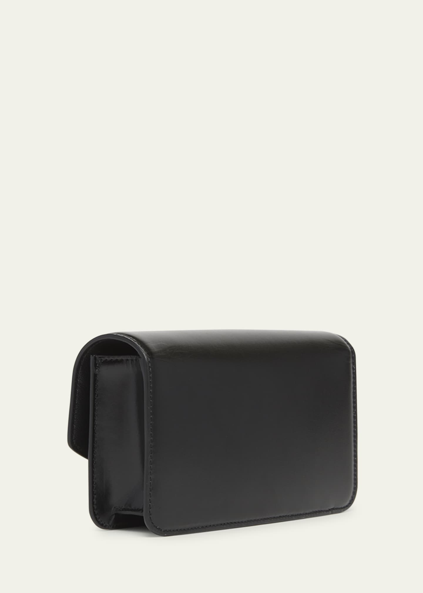 Valentino Garavani Vain Small VLOGO Leather Clutch Bag Image 3 of 5