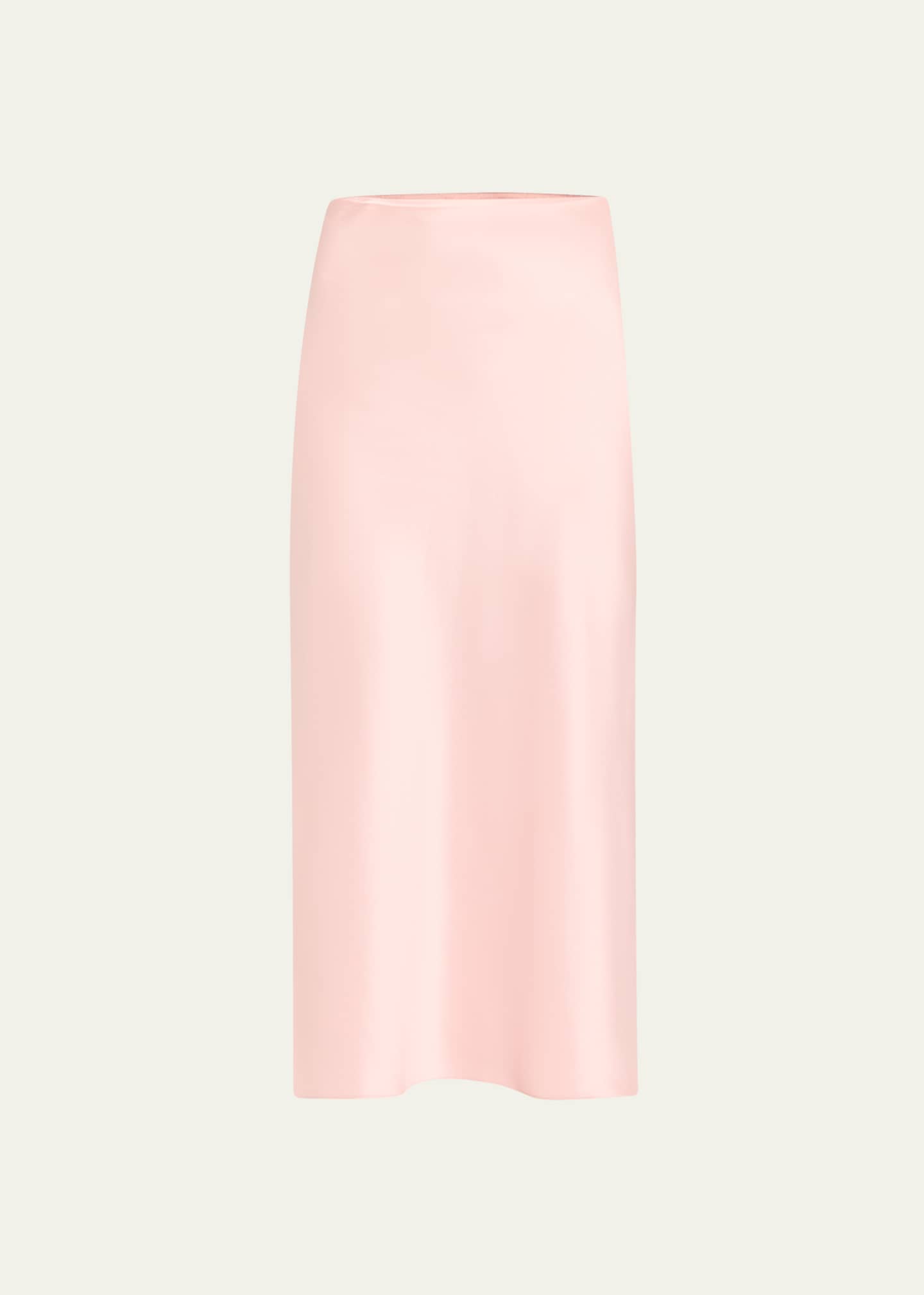 Alice + Olivia Maeve Mid-Length Slip Skirt Image 1 of 5