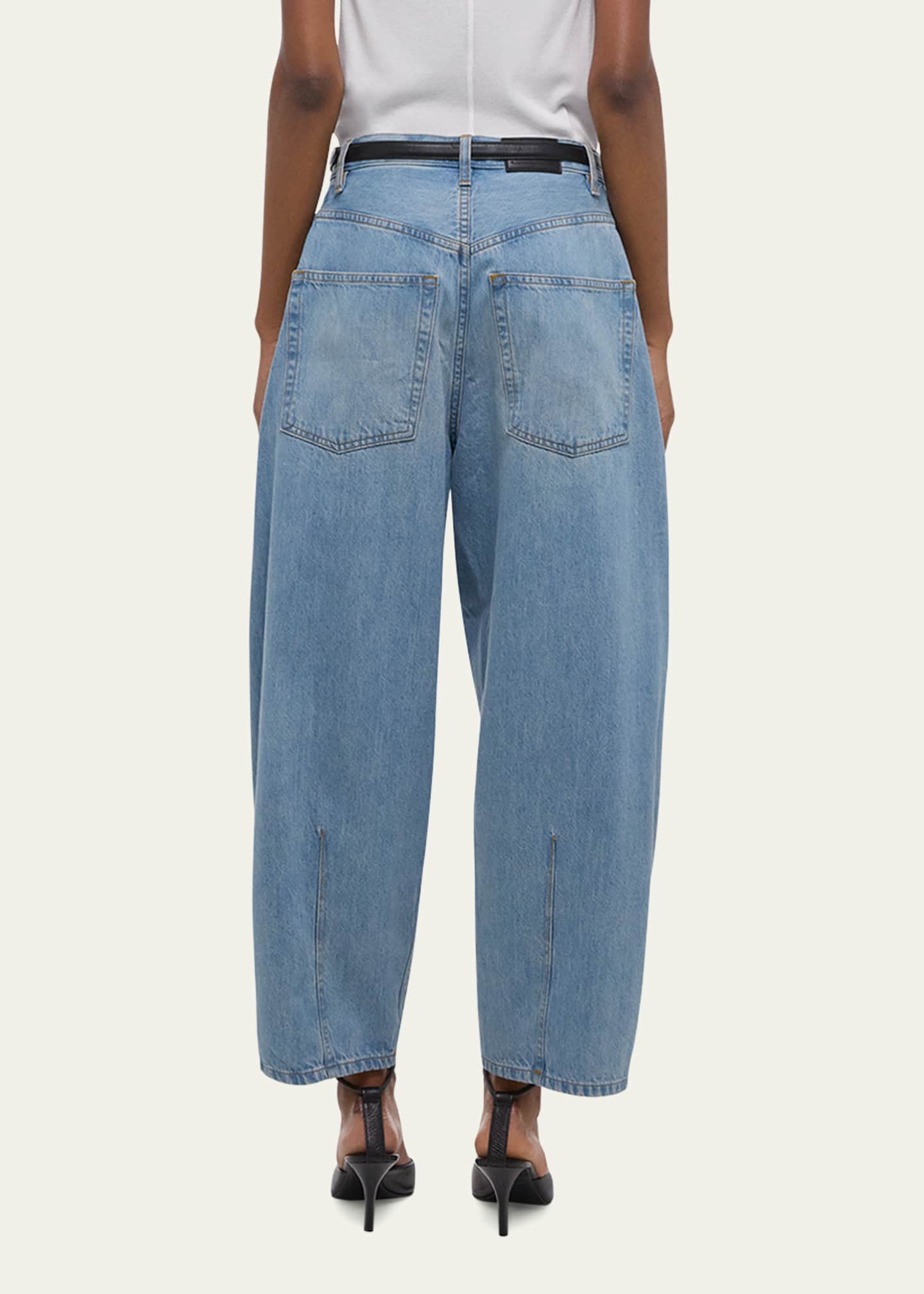 Helmut Lang Cocoon Ankle Jeans Image 3 of 4