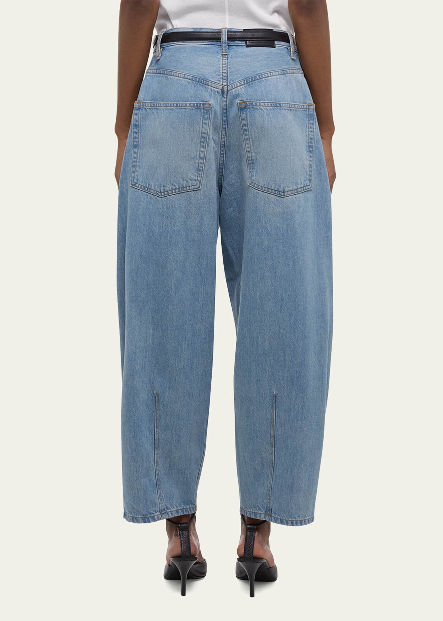 Helmut Lang Cocoon Ankle Jeans Image 4 of 4