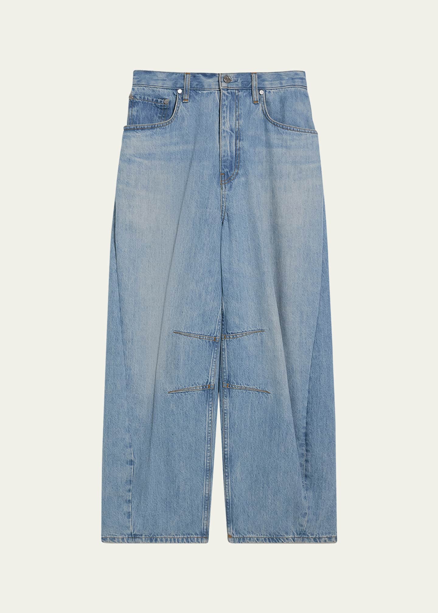 Helmut Lang Cocoon Ankle Jeans Image 1 of 4