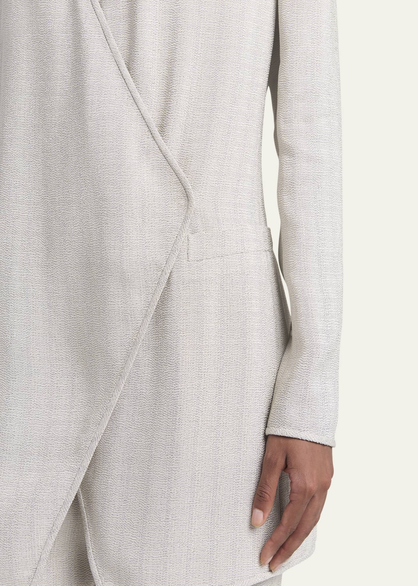 Giorgio Armani V-Neck Viscose Blend Jacket Image 5 of 5