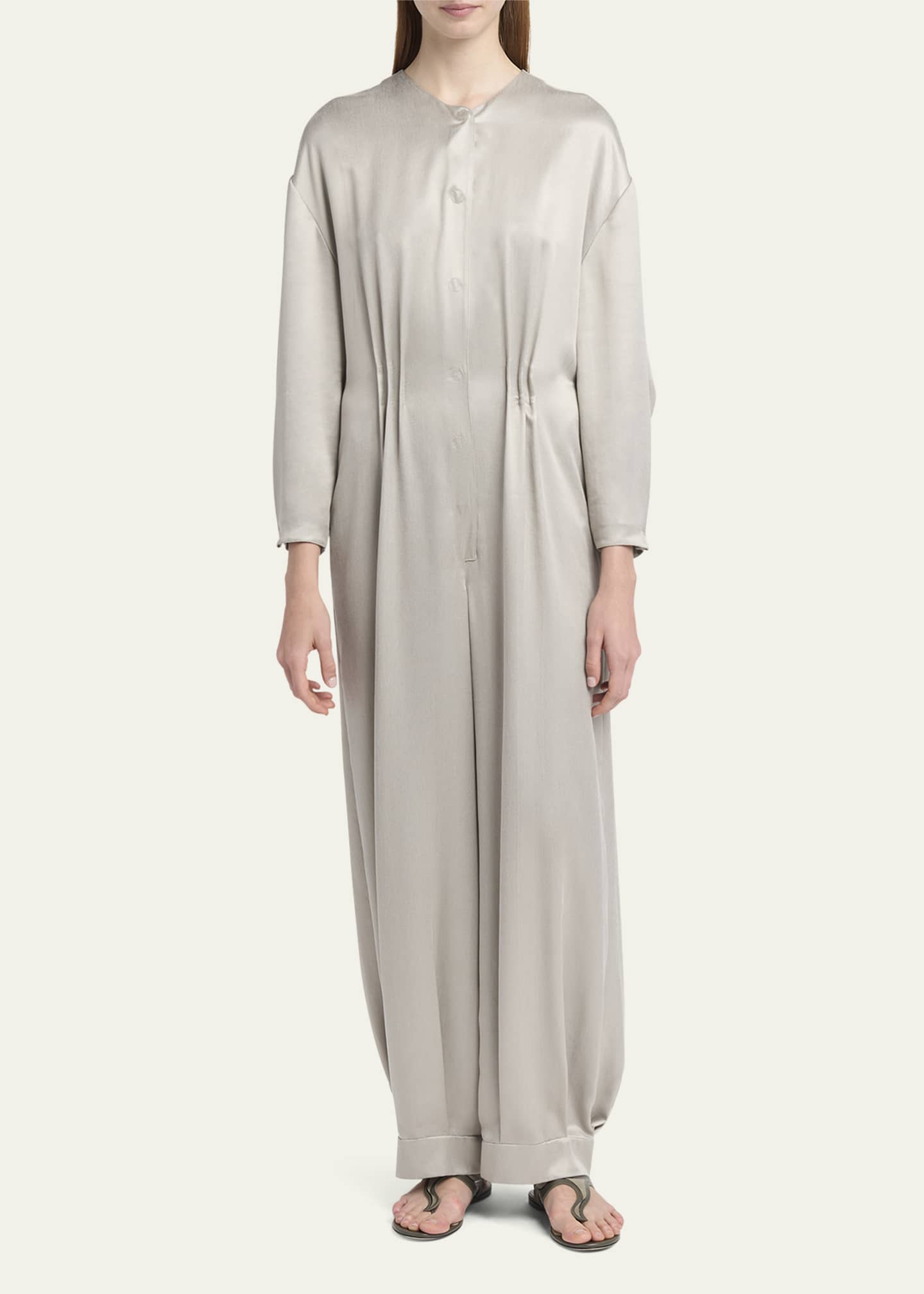 chinese dress ladies Loose Tube-Top Jumpsuit, Fashion Backless Rompers, Wide-Leg Long Pants –  Vireous.Shop main image 0