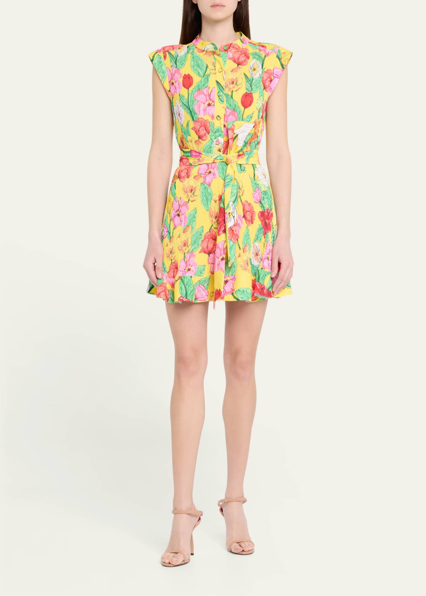 Milly Joan Tulip Rosette Dress Image 2 of 5
