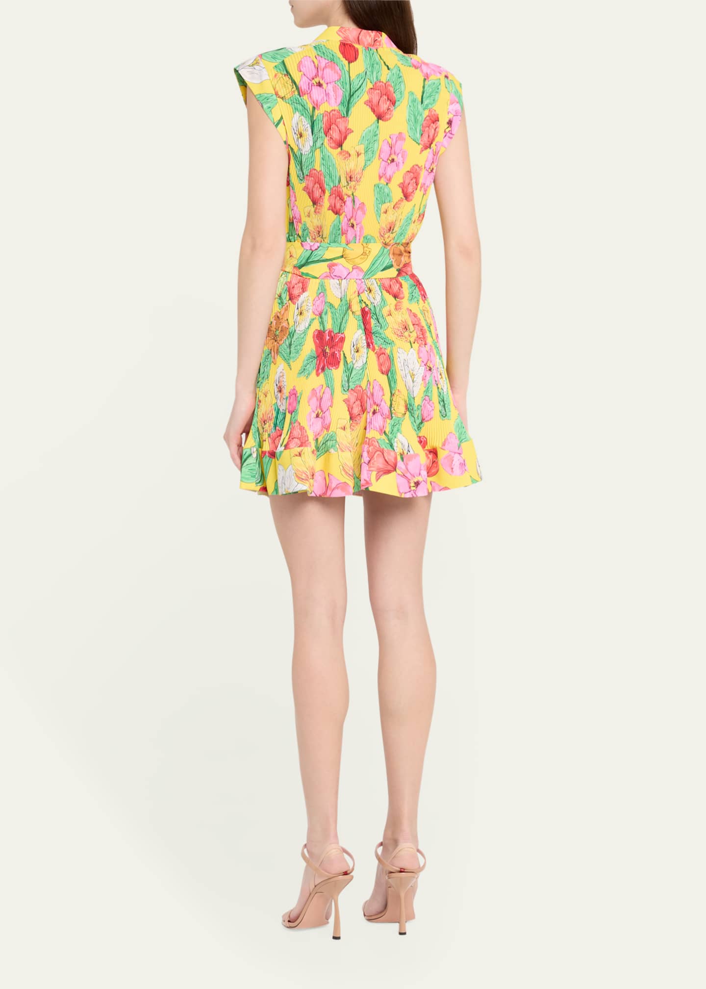 Milly Joan Tulip Rosette Dress Image 3 of 5
