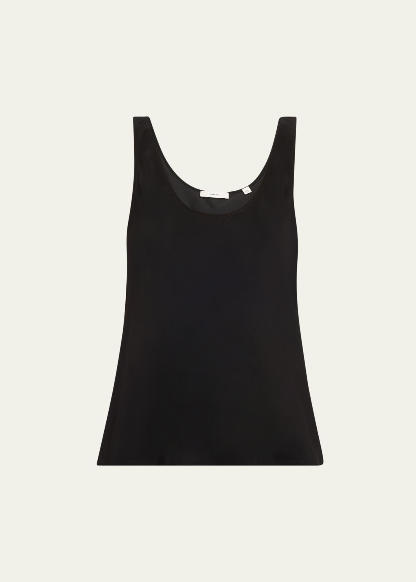 Vince Scoop-Neck Bias Tank Top Image 1 of 5
