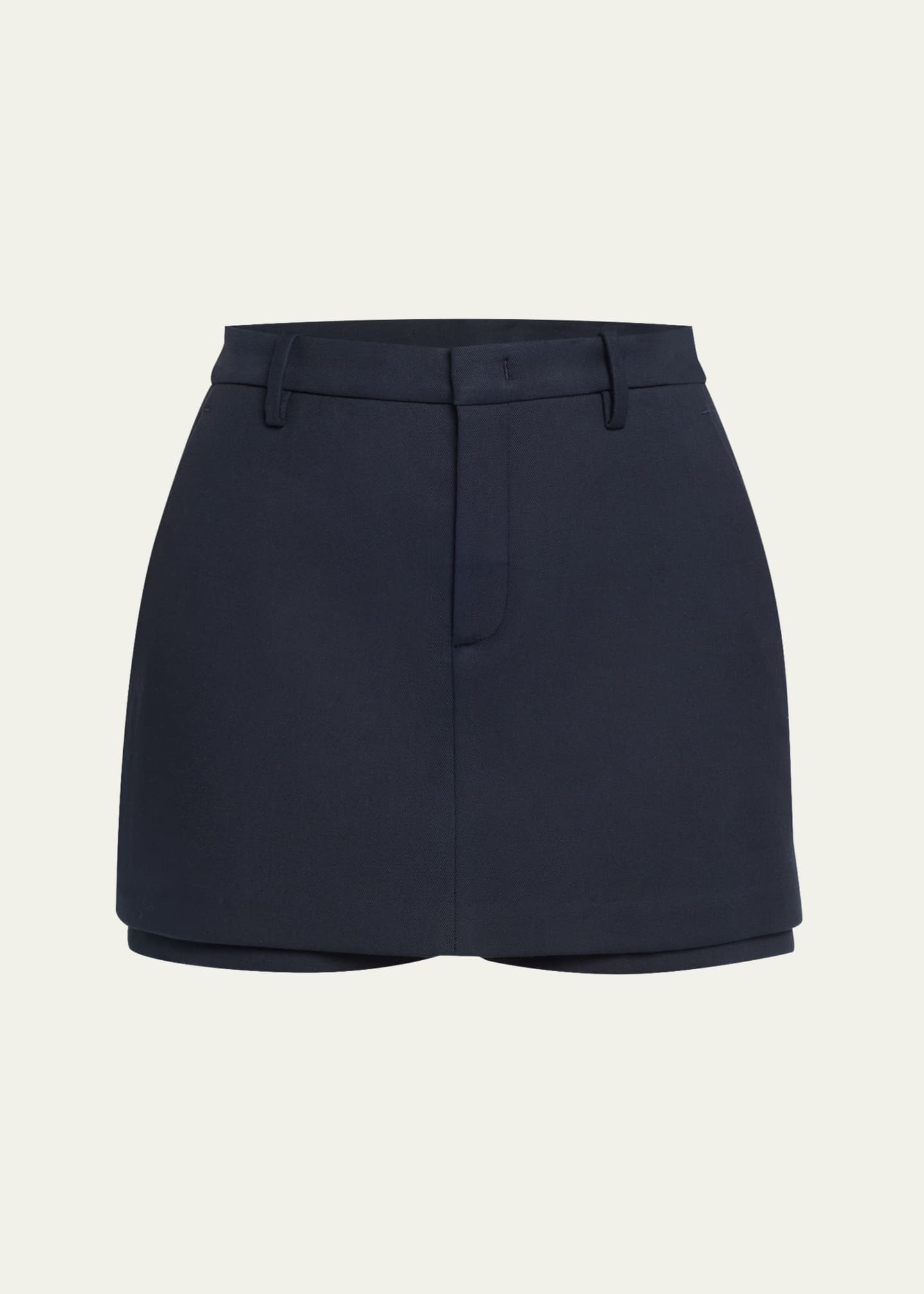 Vince Tailored Mid-Rise Skort Image 1 of 5