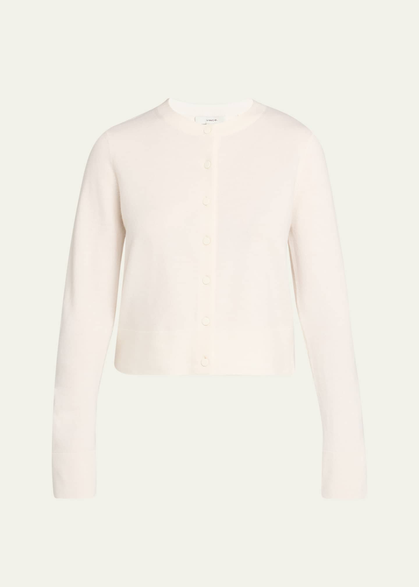 Vince Tipped Half-Moon Cardigan Image 1 of 5