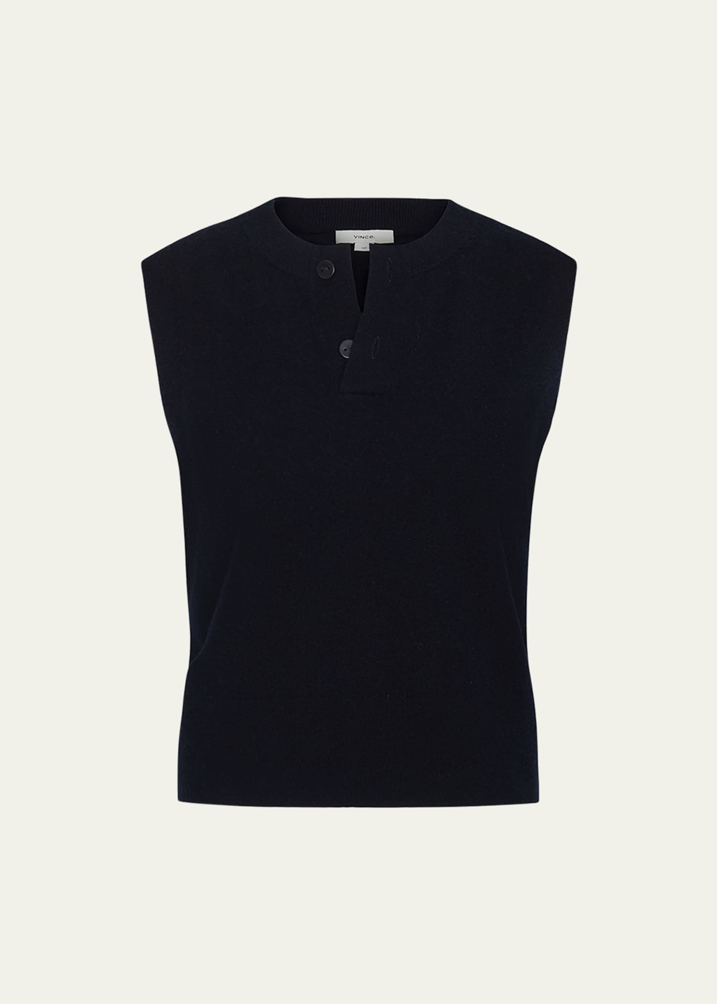 Vince Sleeveless Henley Shell Image 1 of 5