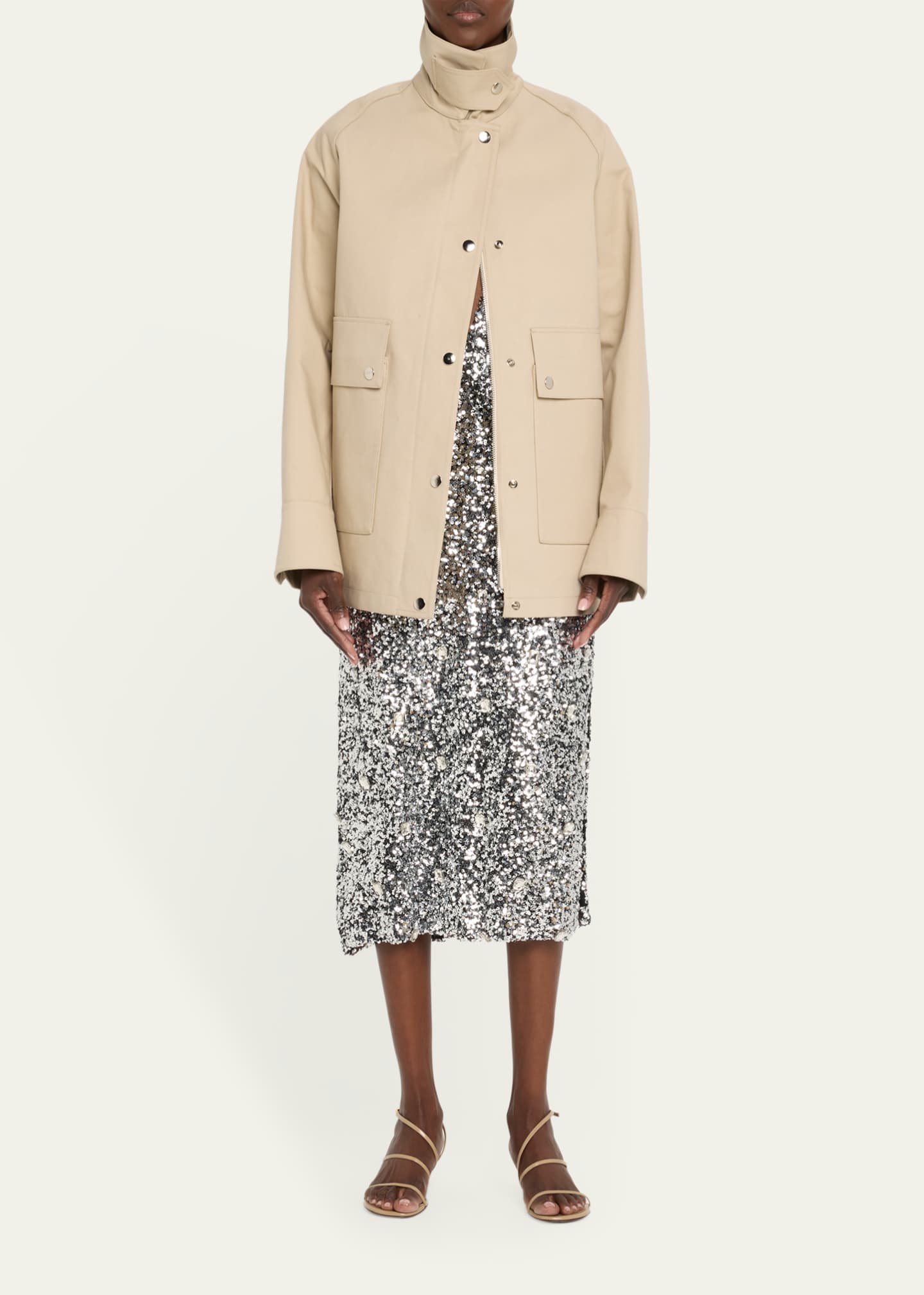 Brandon Maxwell The Celine Oversized Jacket Image 2 of 5