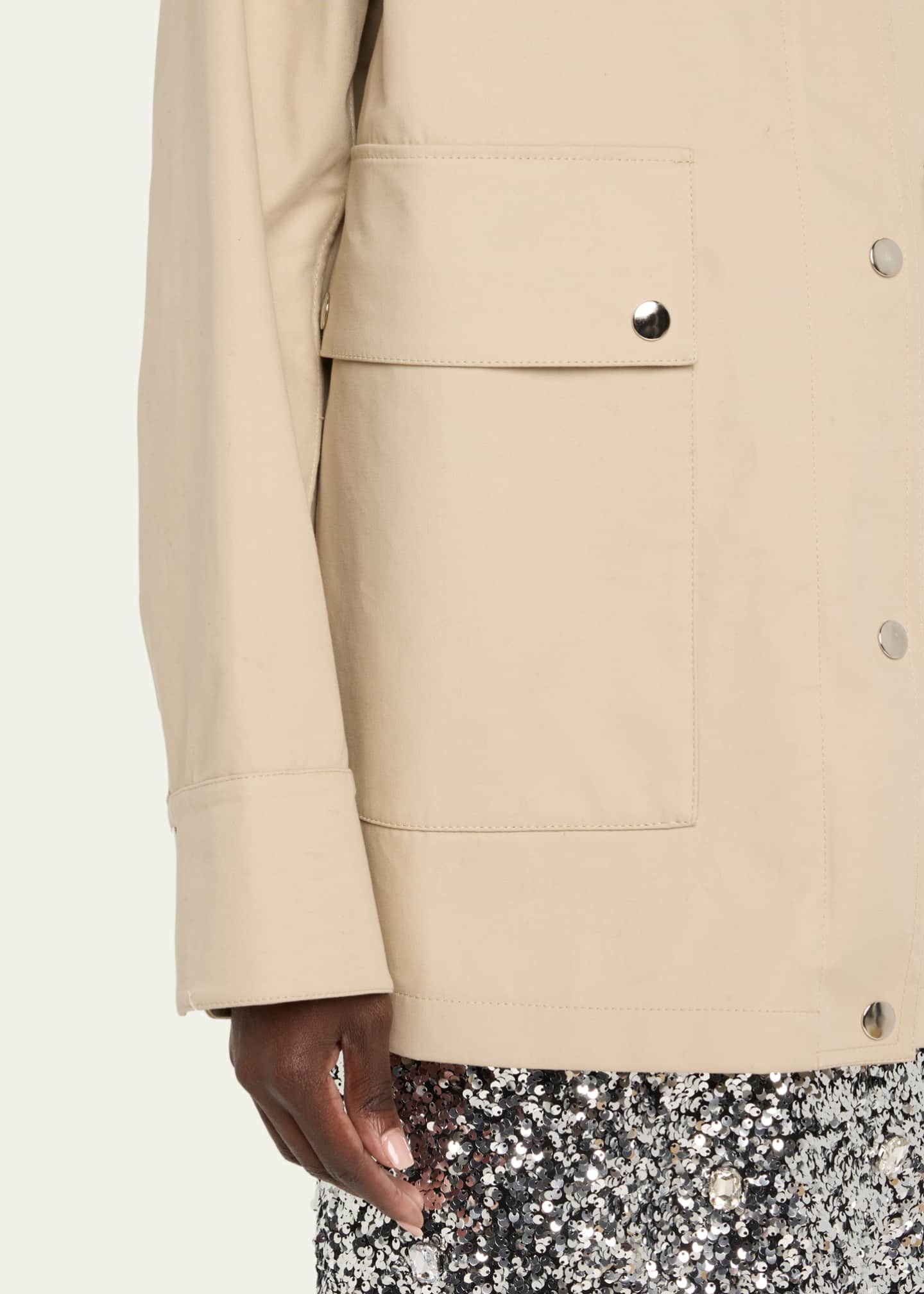 Brandon Maxwell The Celine Oversized Jacket Image 5 of 5