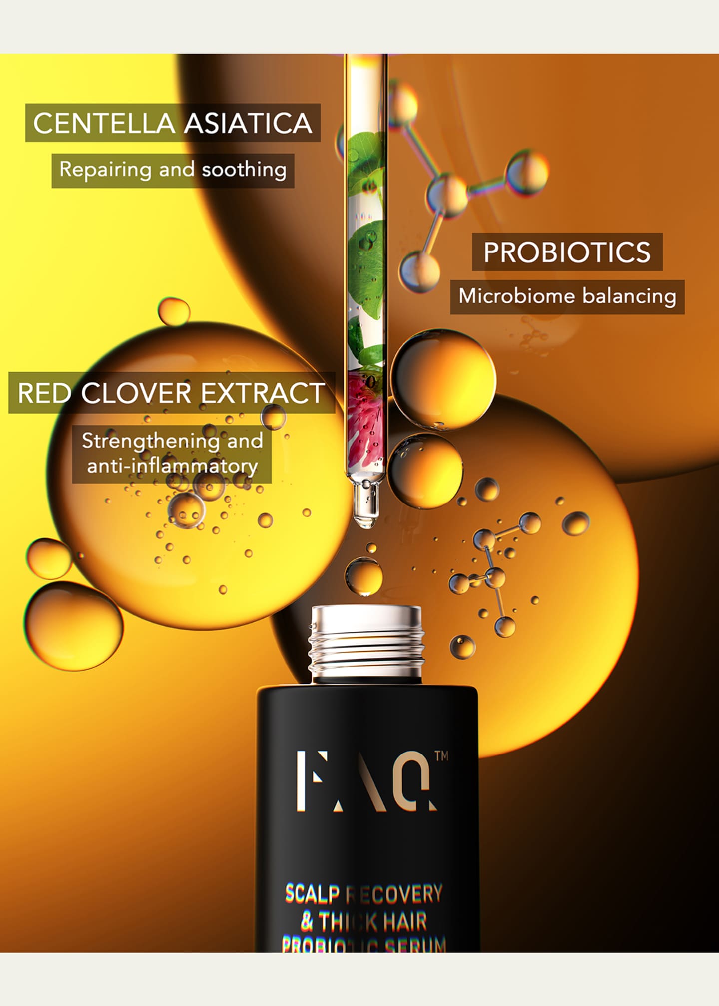 Foreo FAQ Scalp Recovery & Thick Hair Probiotic Serum Image 2 of 4