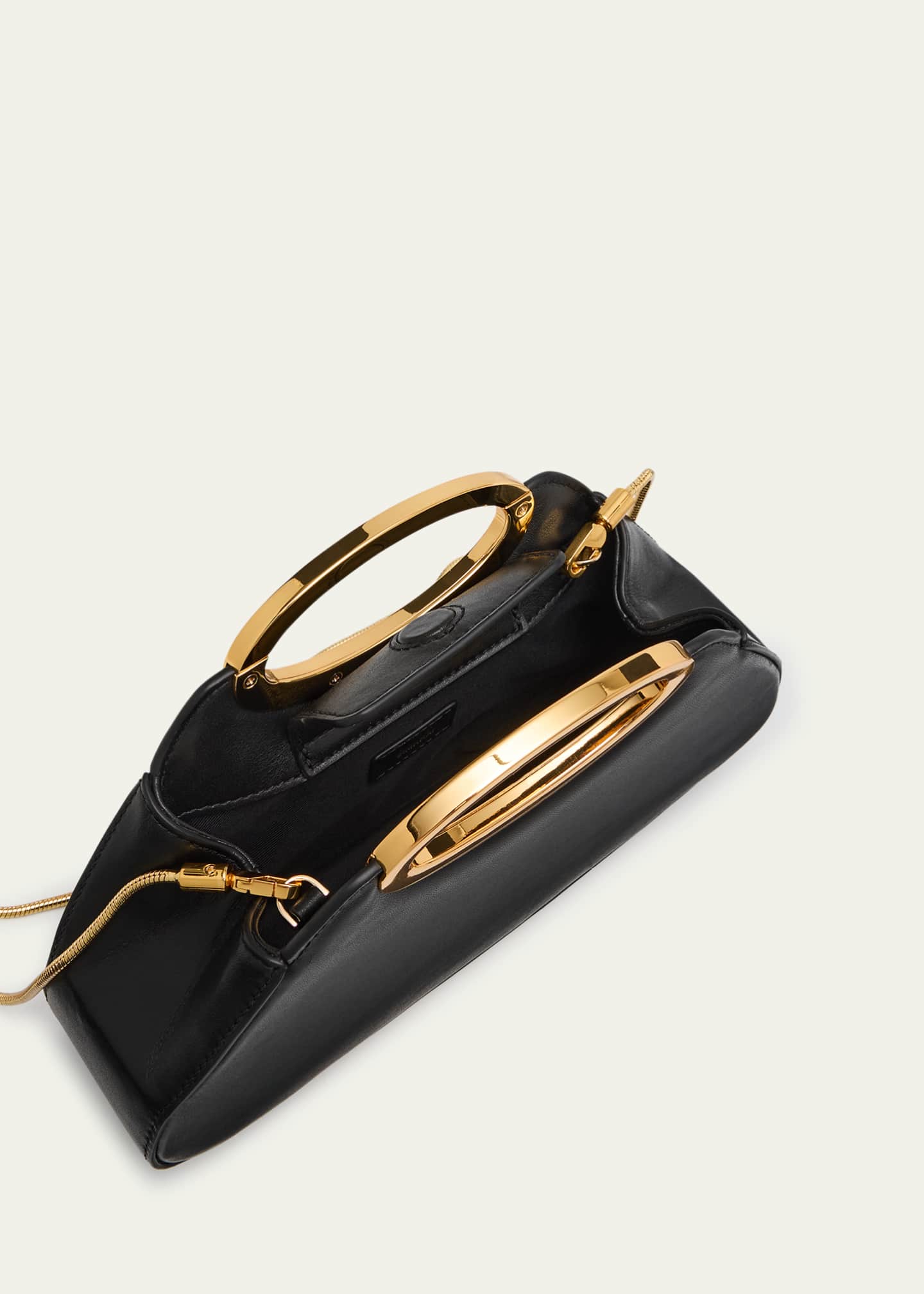 SIMKHAI Mod Sculptural Leather Crossbody Bag Image 4 of 6