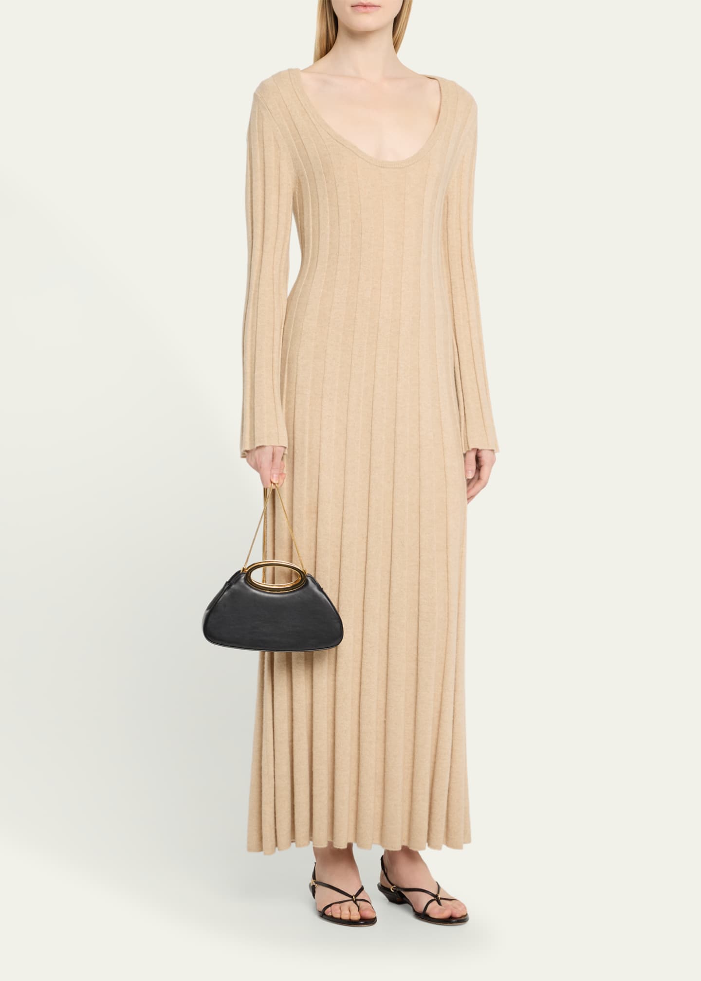 SIMKHAI Mod Sculptural Leather Crossbody Bag Image 5 of 6