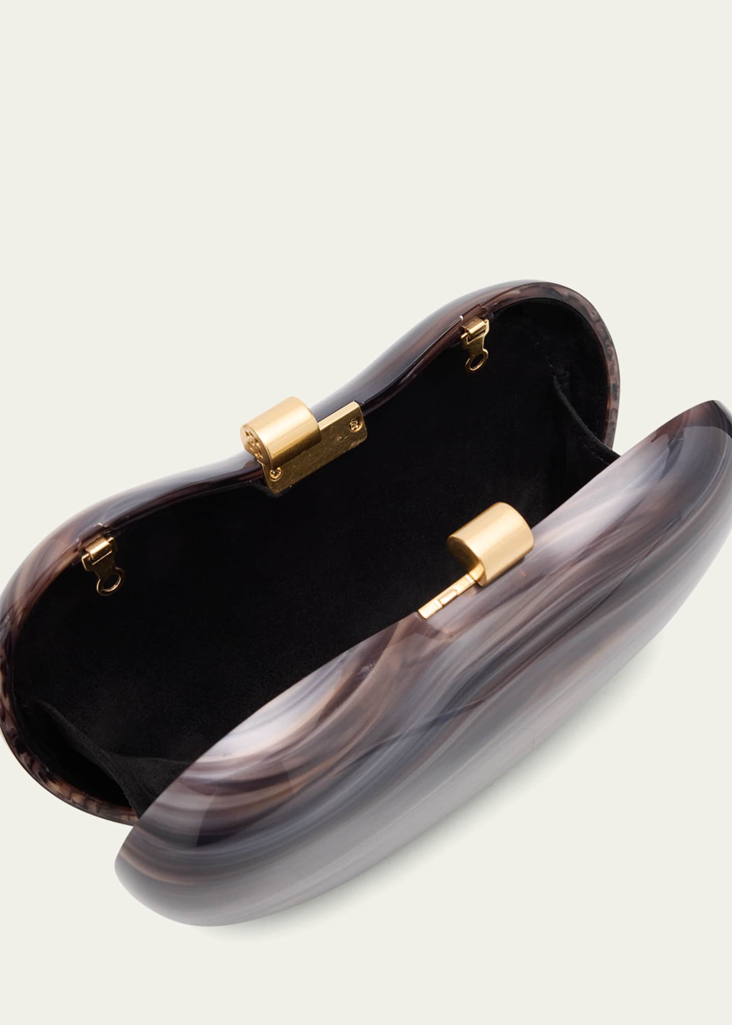 SIMKHAI Shadow Horn Clutch Bag Image 4 of 6