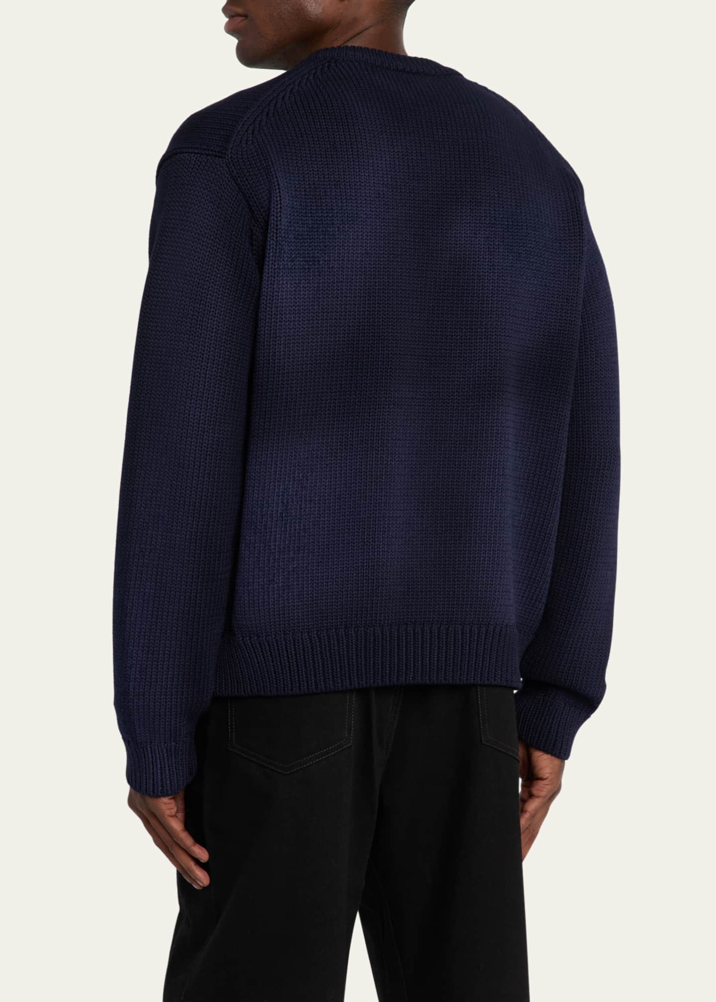 JW Anderson Men's Ribbed Zip Sweater Image 3 of 5