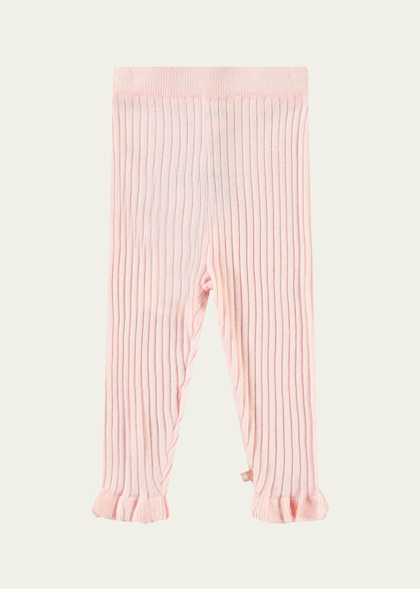 Molo Girl's Sanne Ribbed Pants, Size 6M-4 Image 2 of 3