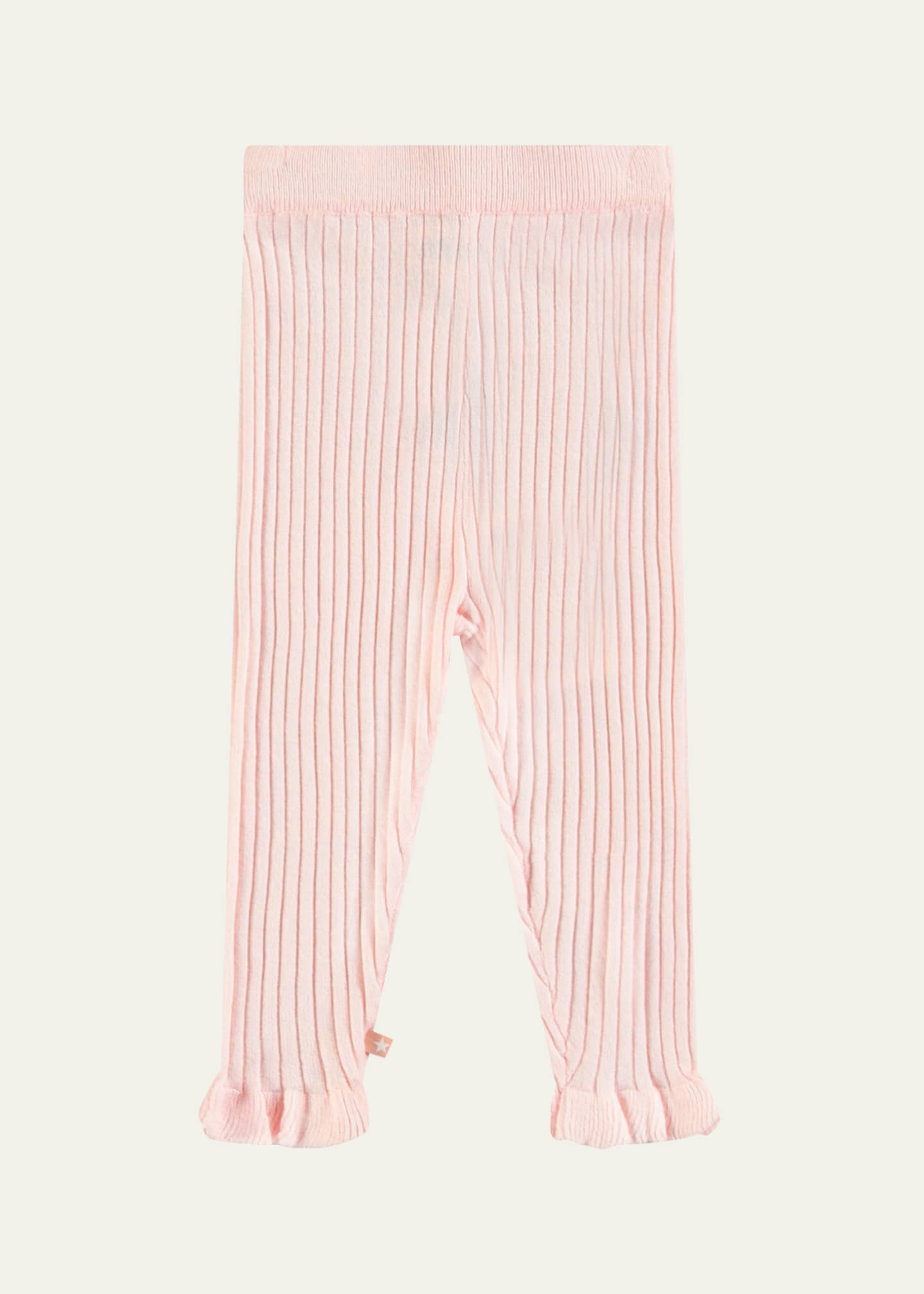 Molo Girl's Sanne Ribbed Pants, Size 6M-4 Image 1 of 3
