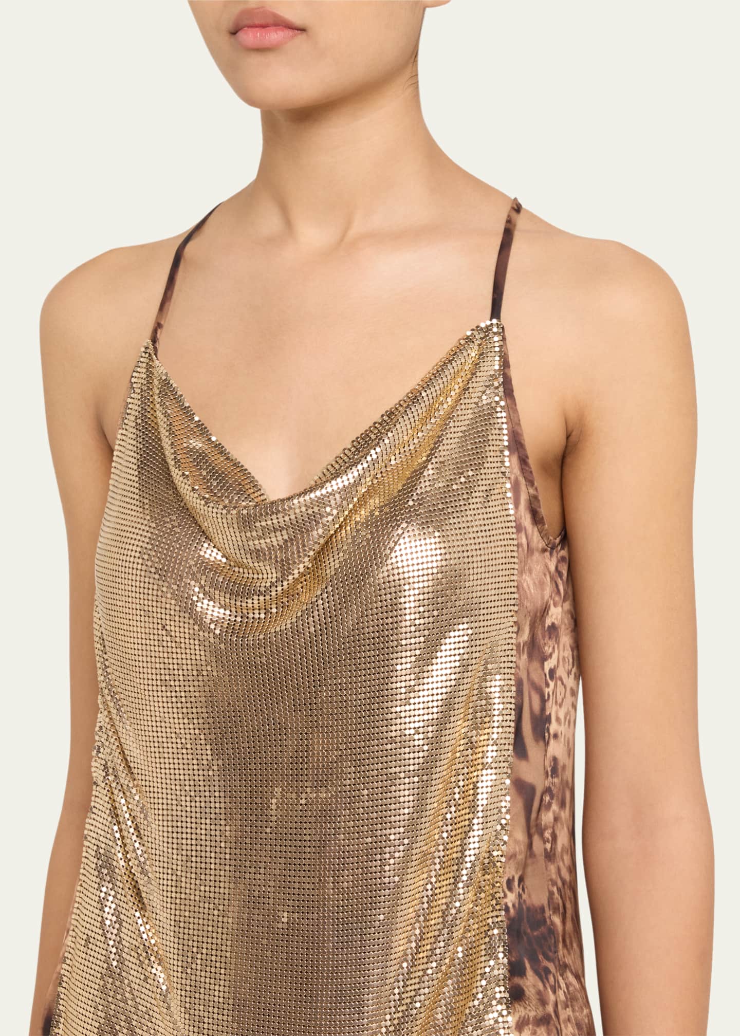 Ramy Brook Cintia Chainmail Tank Top Image 5 of 5