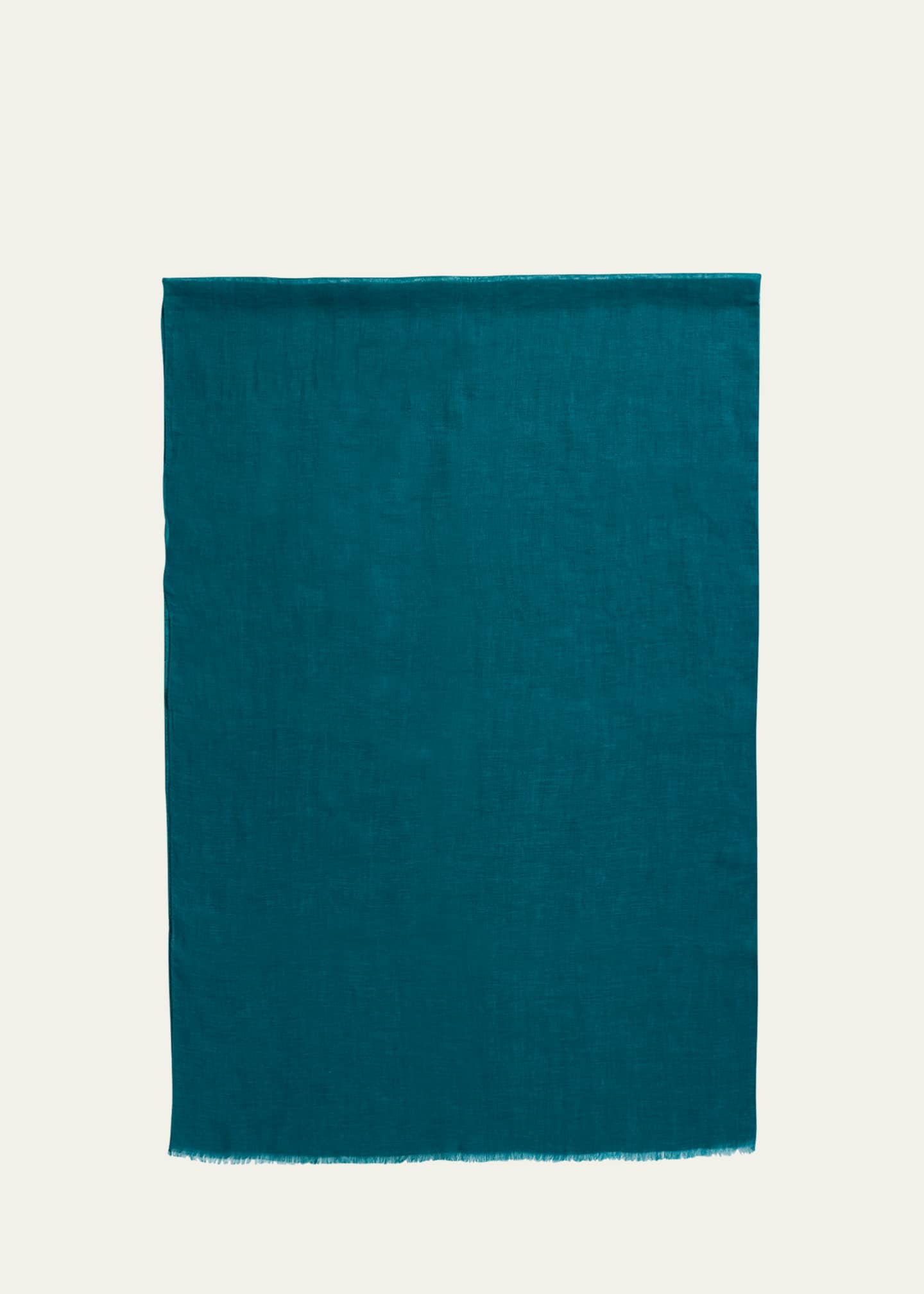 PIACENZA Men's Solid Linen Scarf Image 1 of 4