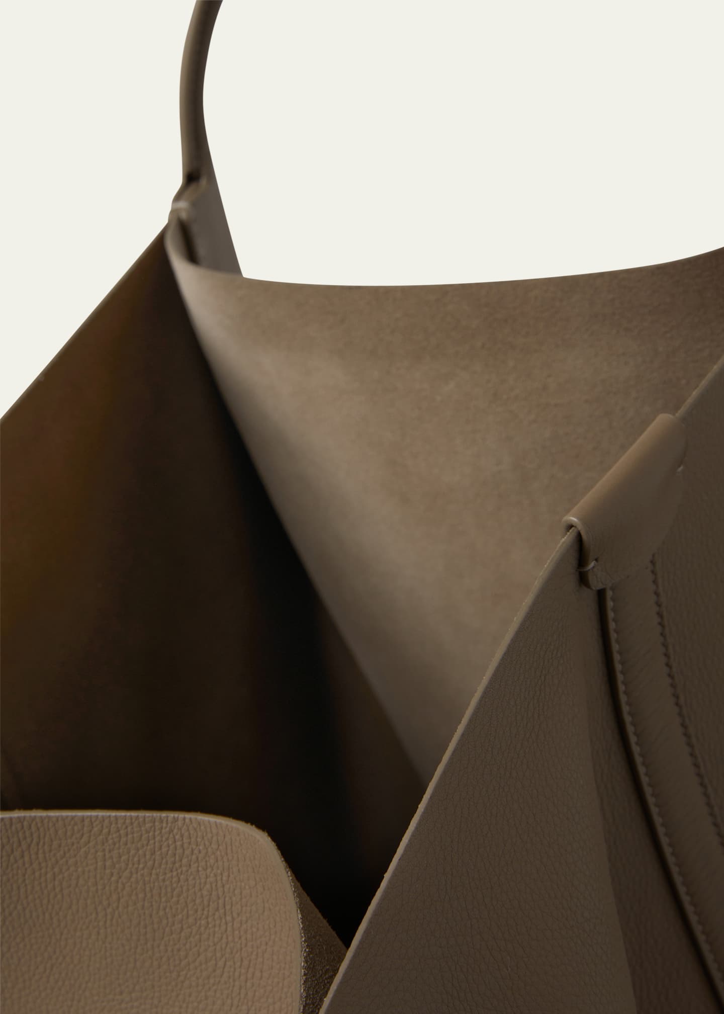Loro Piana Bale Leather Hobo Bag Image 4 of 4