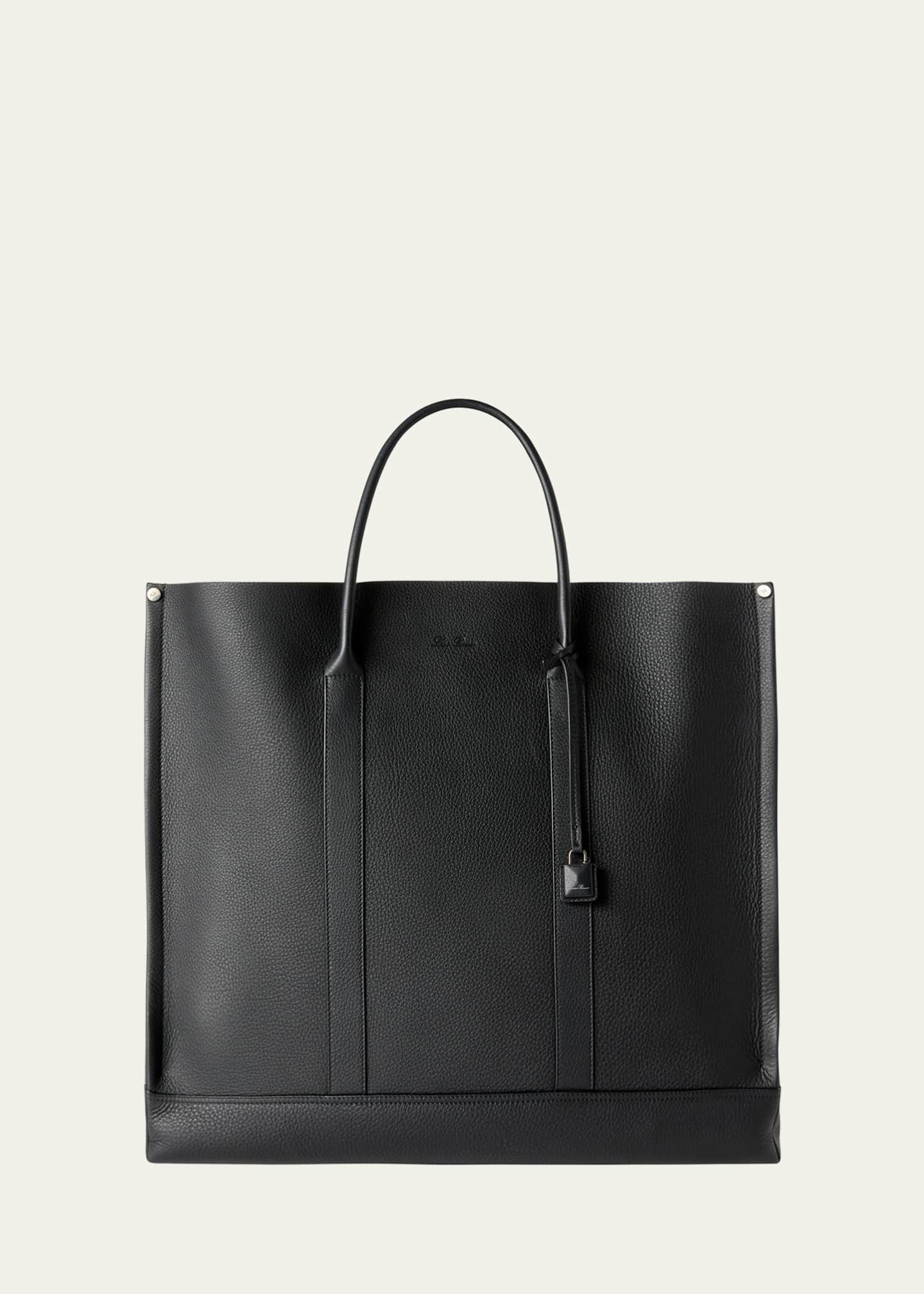 Loro Piana Beam Leather Tote Bag Image 1 of 3