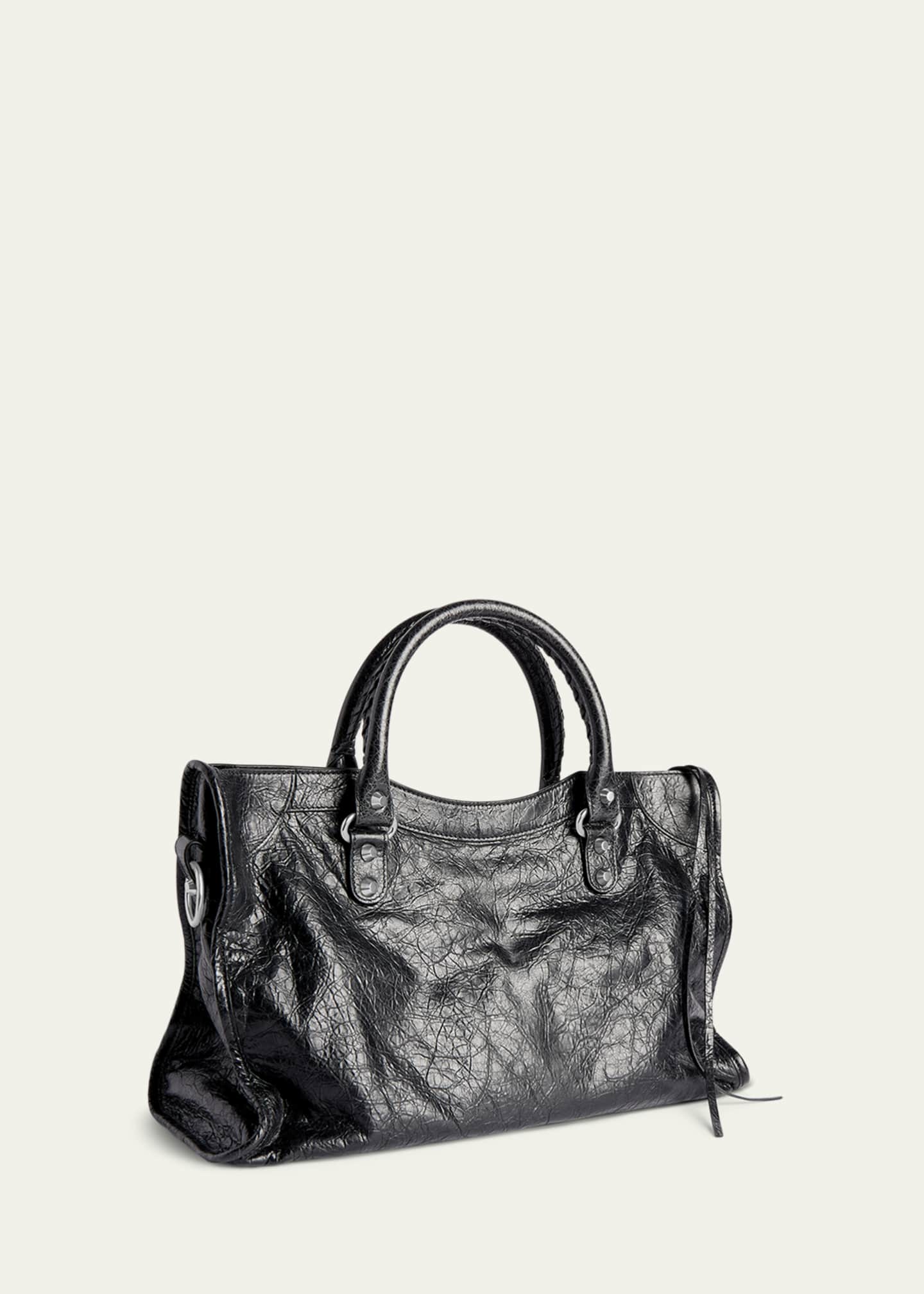 Le City Medium Leather Tote Bag