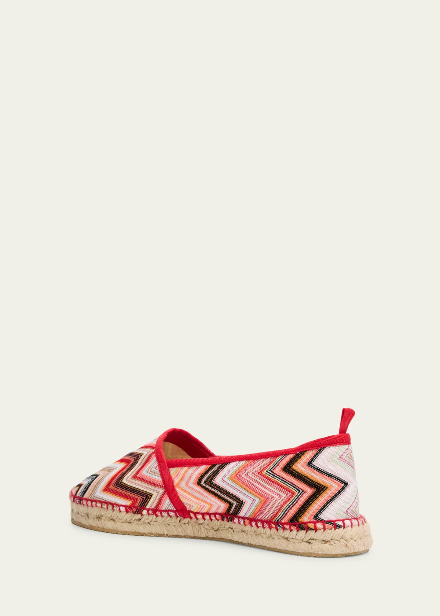 Raschel Ankle-Tie Wedge Espadrilles - Thumbnail 4