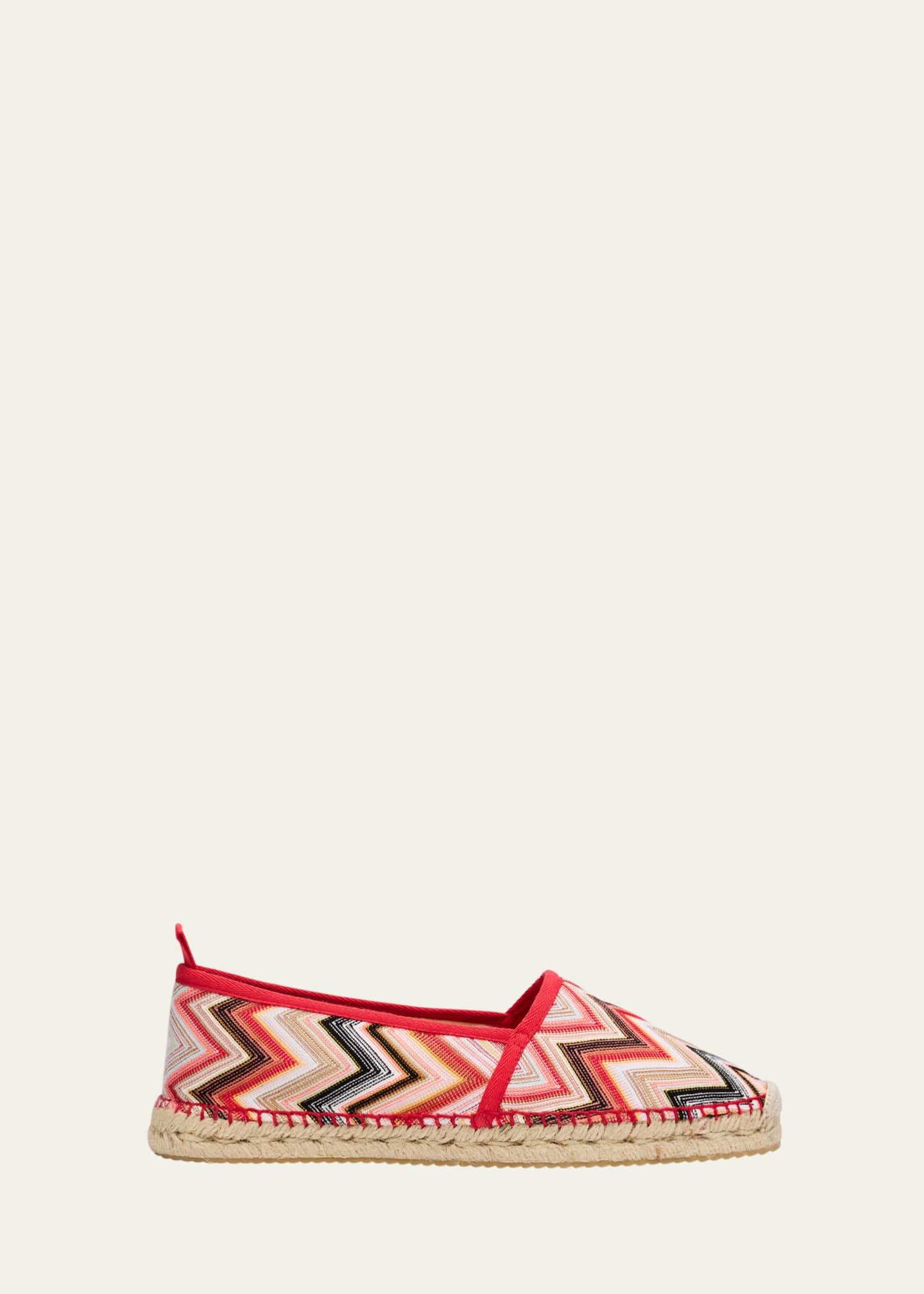 Raschel Ankle-Tie Wedge Espadrilles